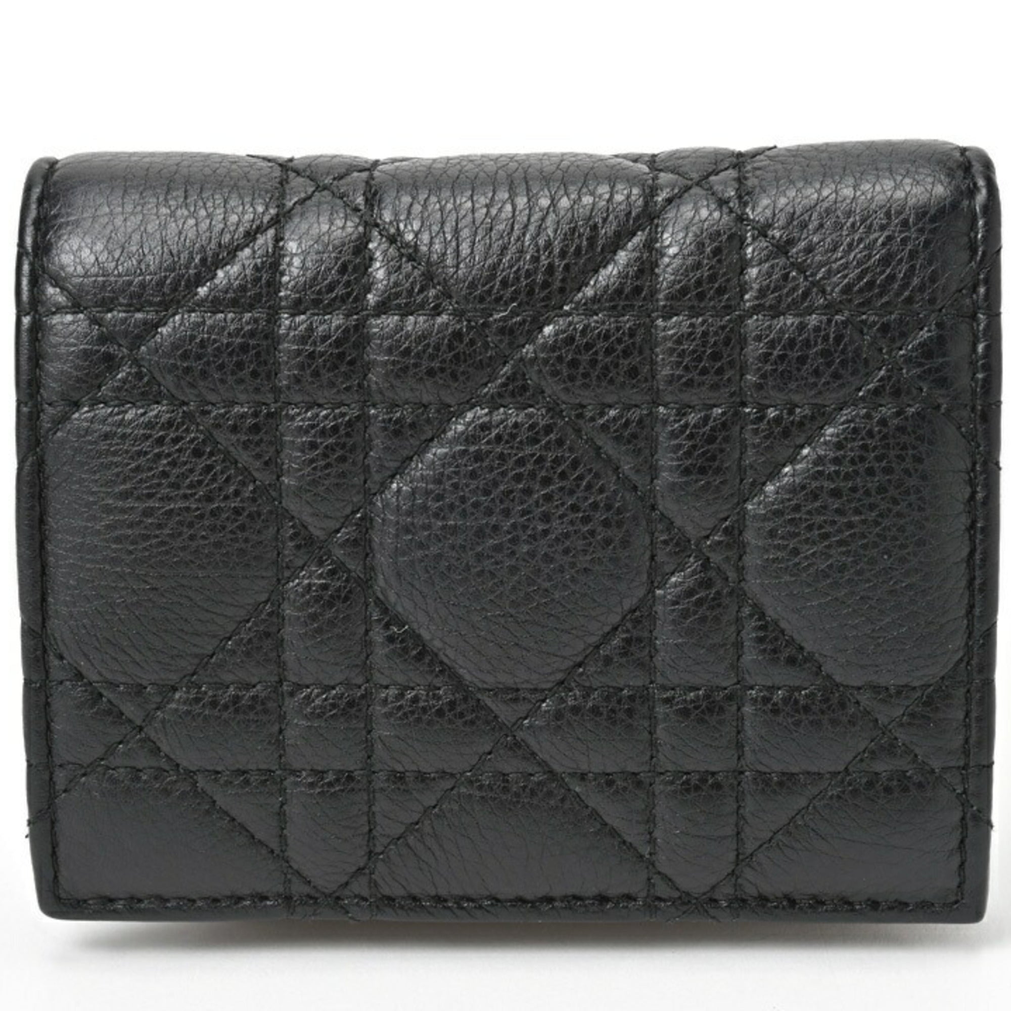 Christian Dior Black Leather Wallet (Bi-Fold) ()