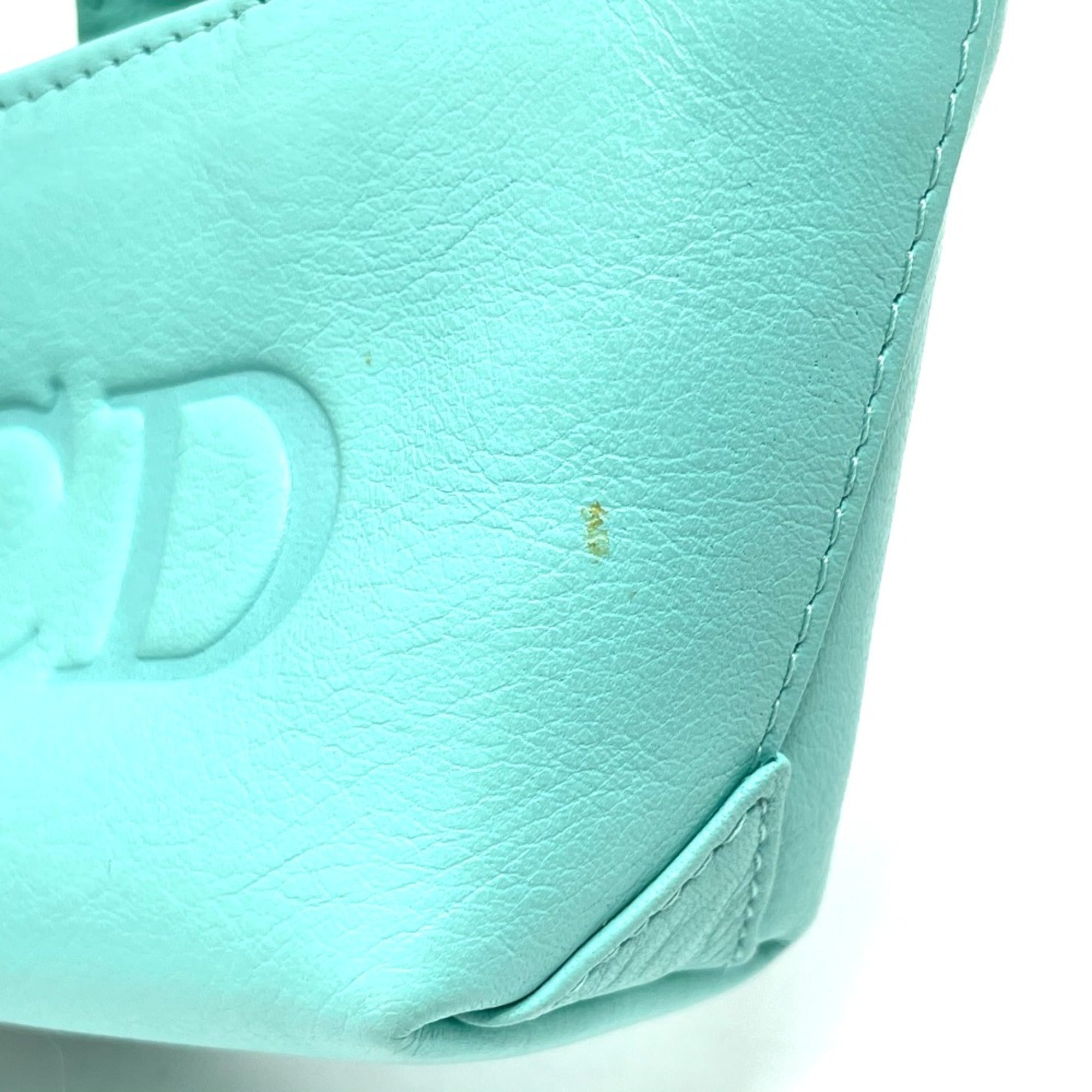 Christian Dior Blue Leather Handbag ()