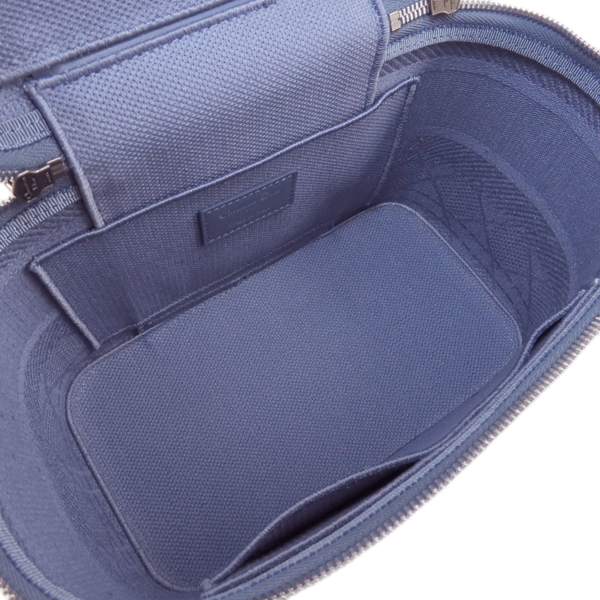 Christian Dior Blue Canvas Handbag ()