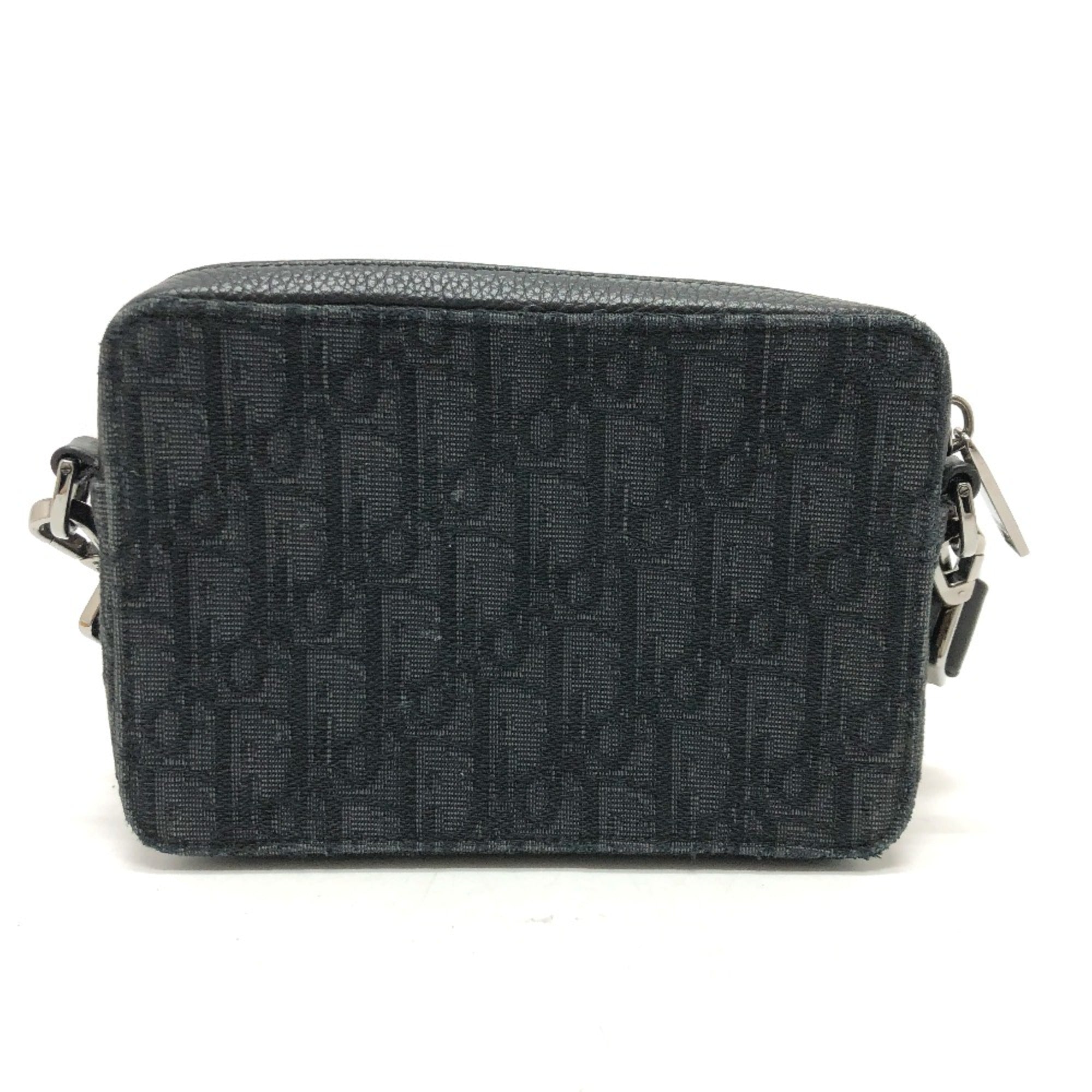Christian Dior Navy Cloth Shoulder Bag ()