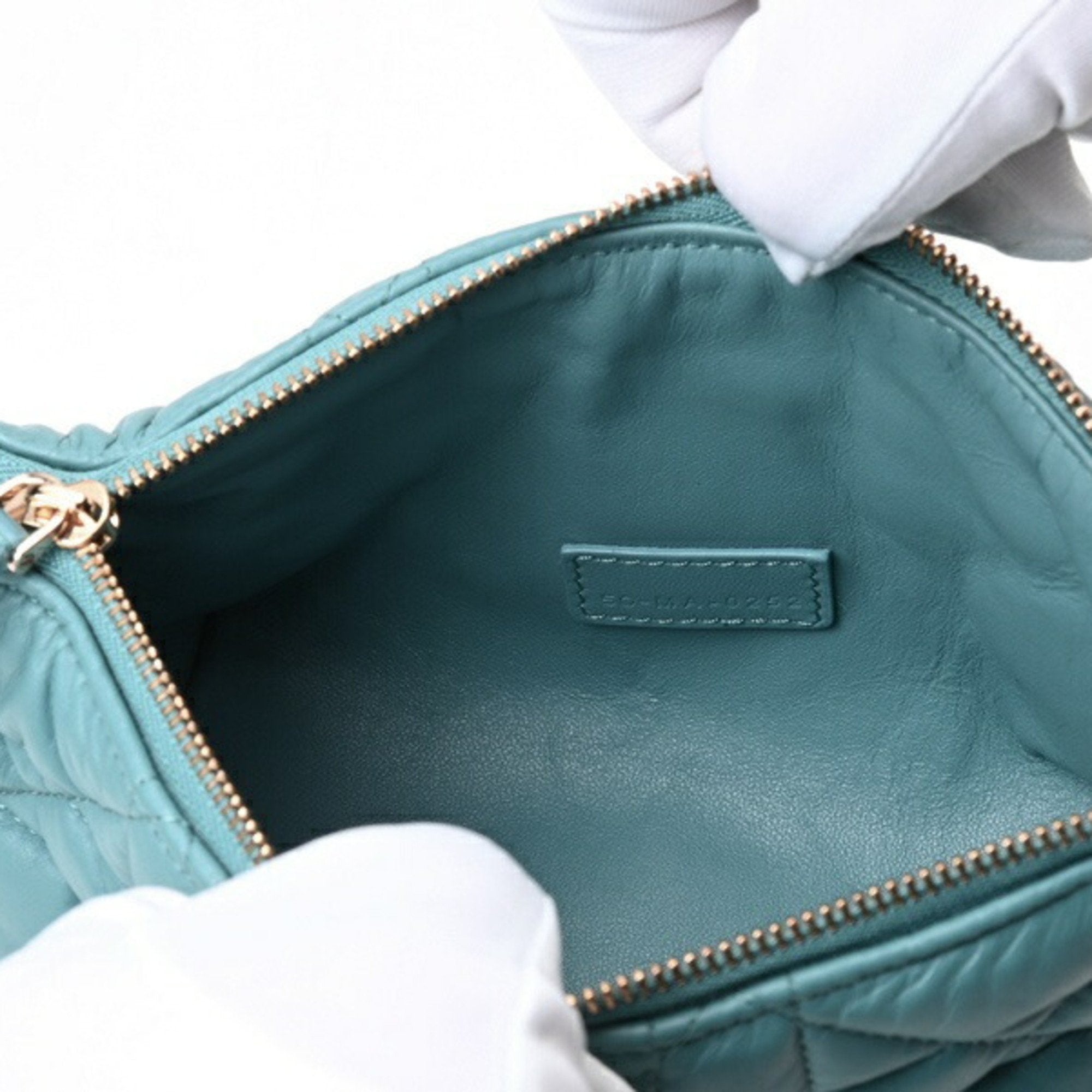 Christian Dior Blue Leather Handbag ()