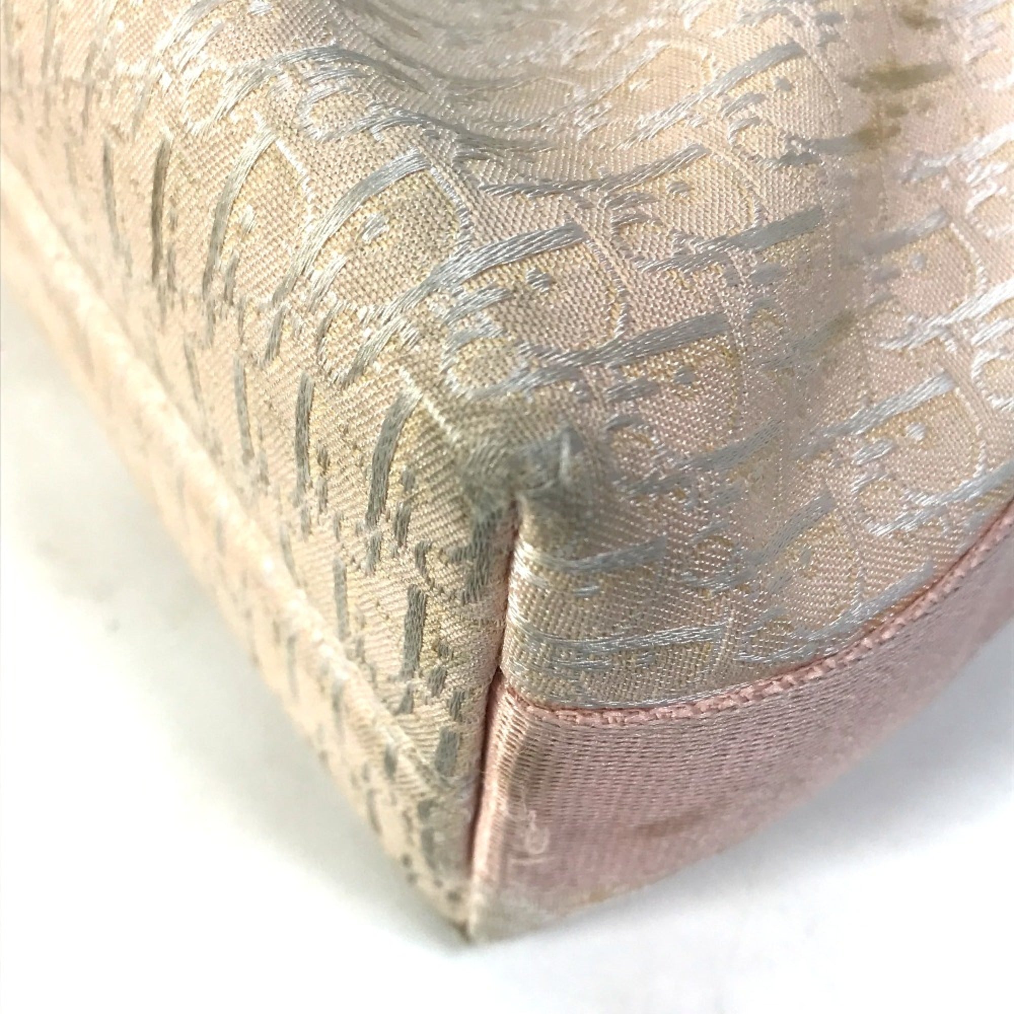 Christian Dior Pink Cloth Shoulder Bag ()