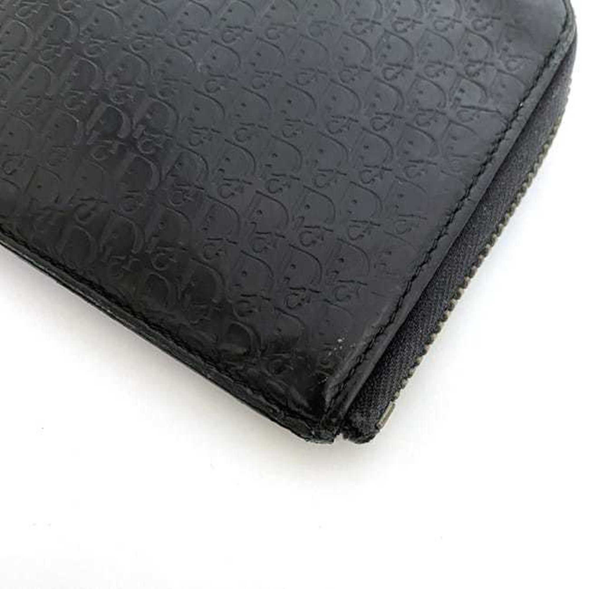 Christian Dior Black Patent Leather Wallet (Bi-Fold) ()