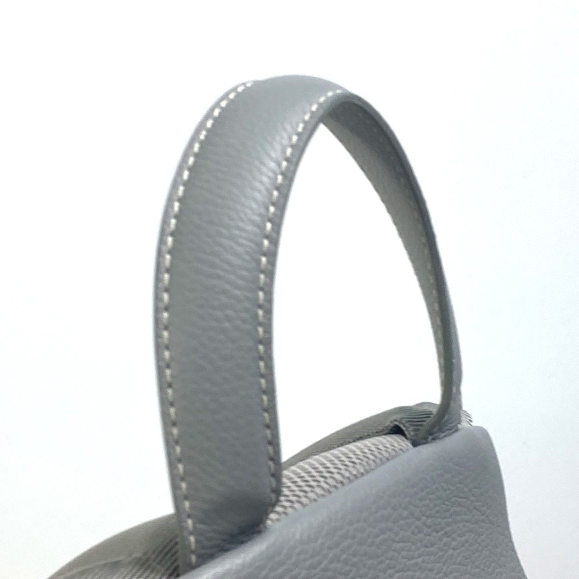 Christian Dior Gray Leather Backpack ()