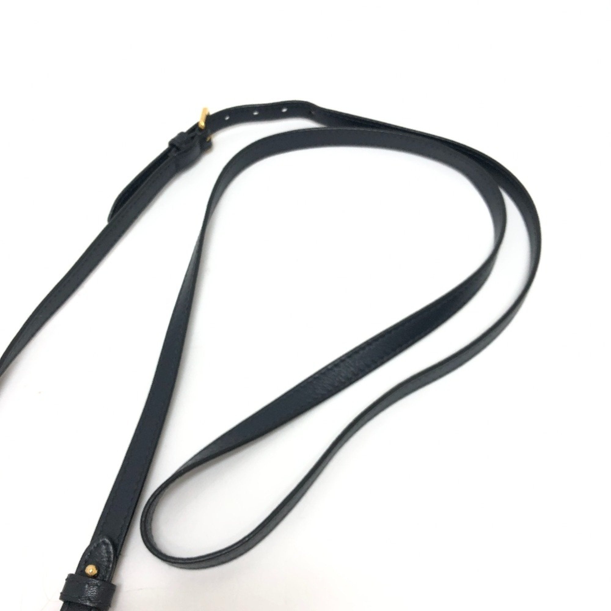 Christian Dior Navy Cloth Shoulder Bag ()