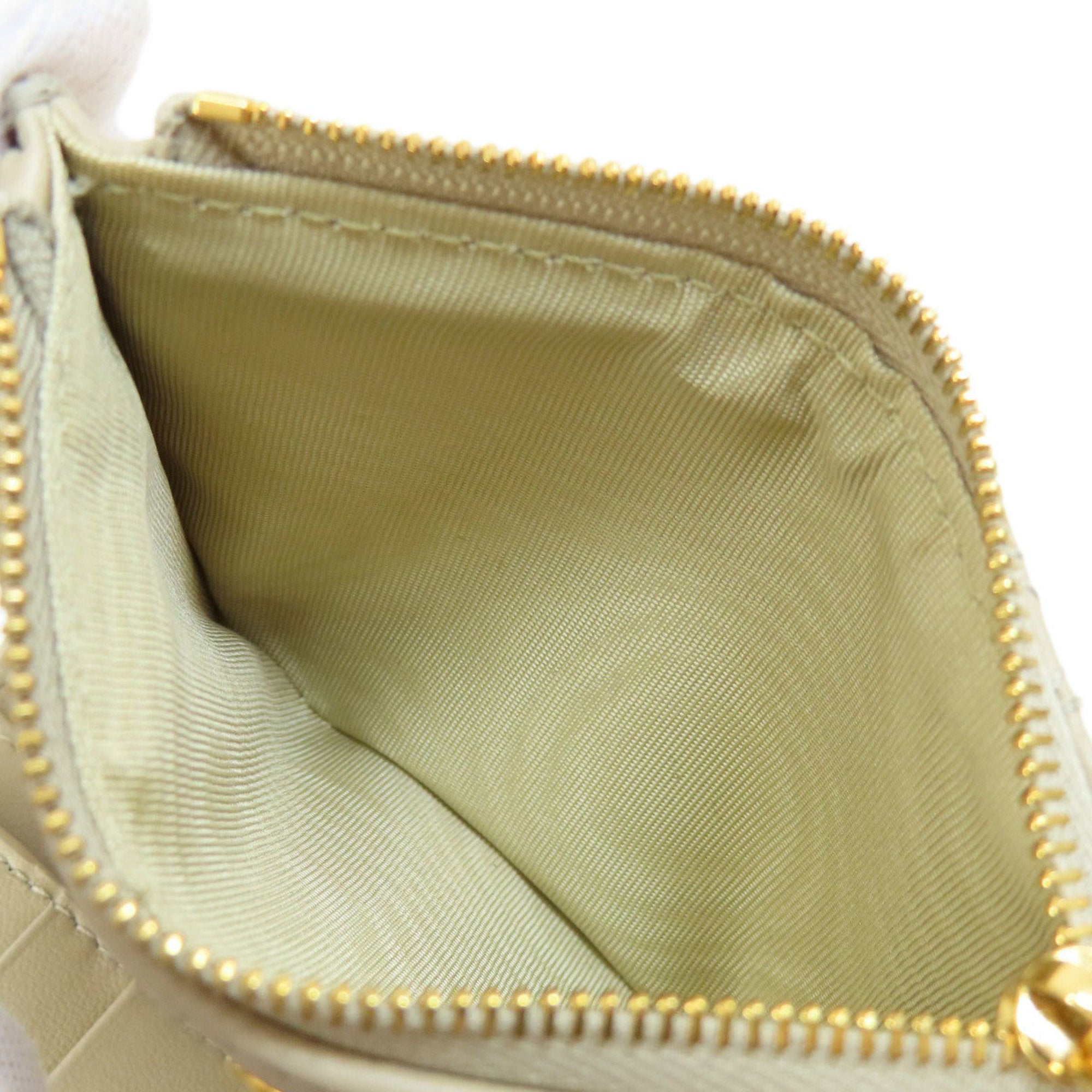 Christian Dior Beige Leather Wallet (Bi-Fold) ()