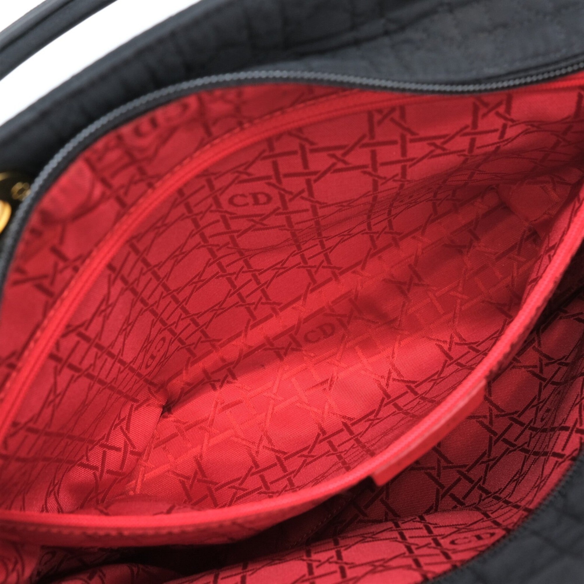 Christian Dior Black Quilting Handbag ()