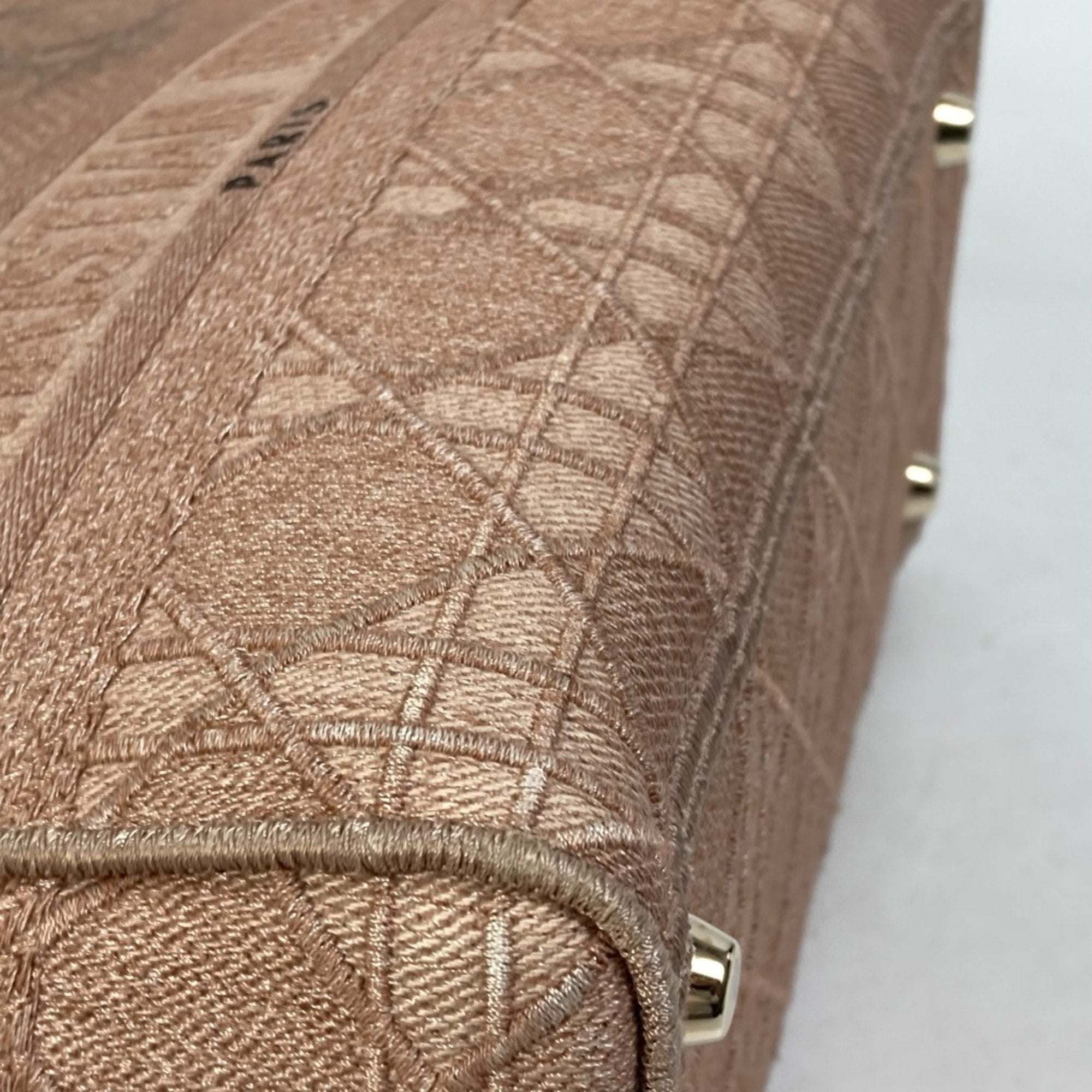 Christian Dior Pink Cloth Handbag ()