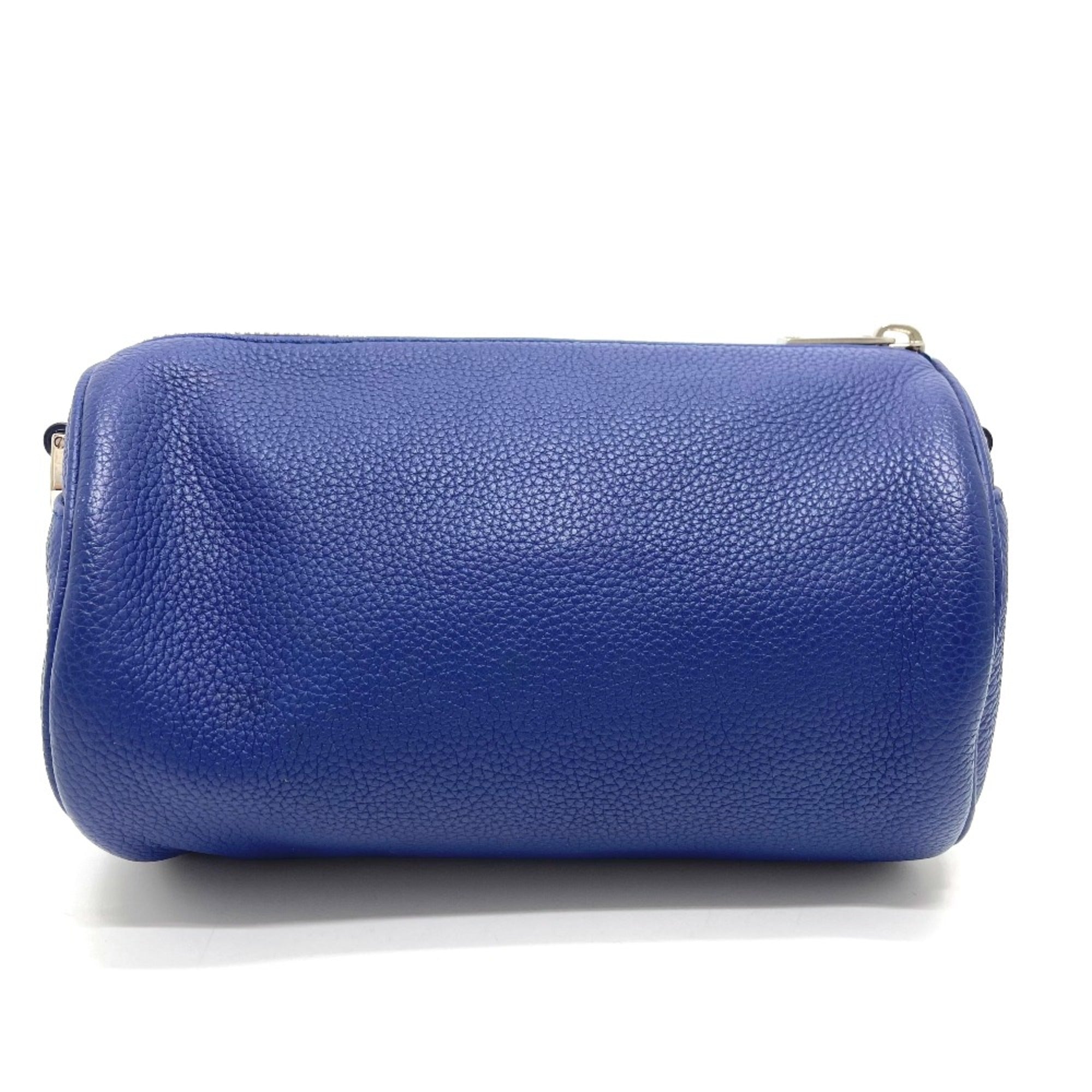 Christian Dior Blue Leather Shoulder Bag ()
