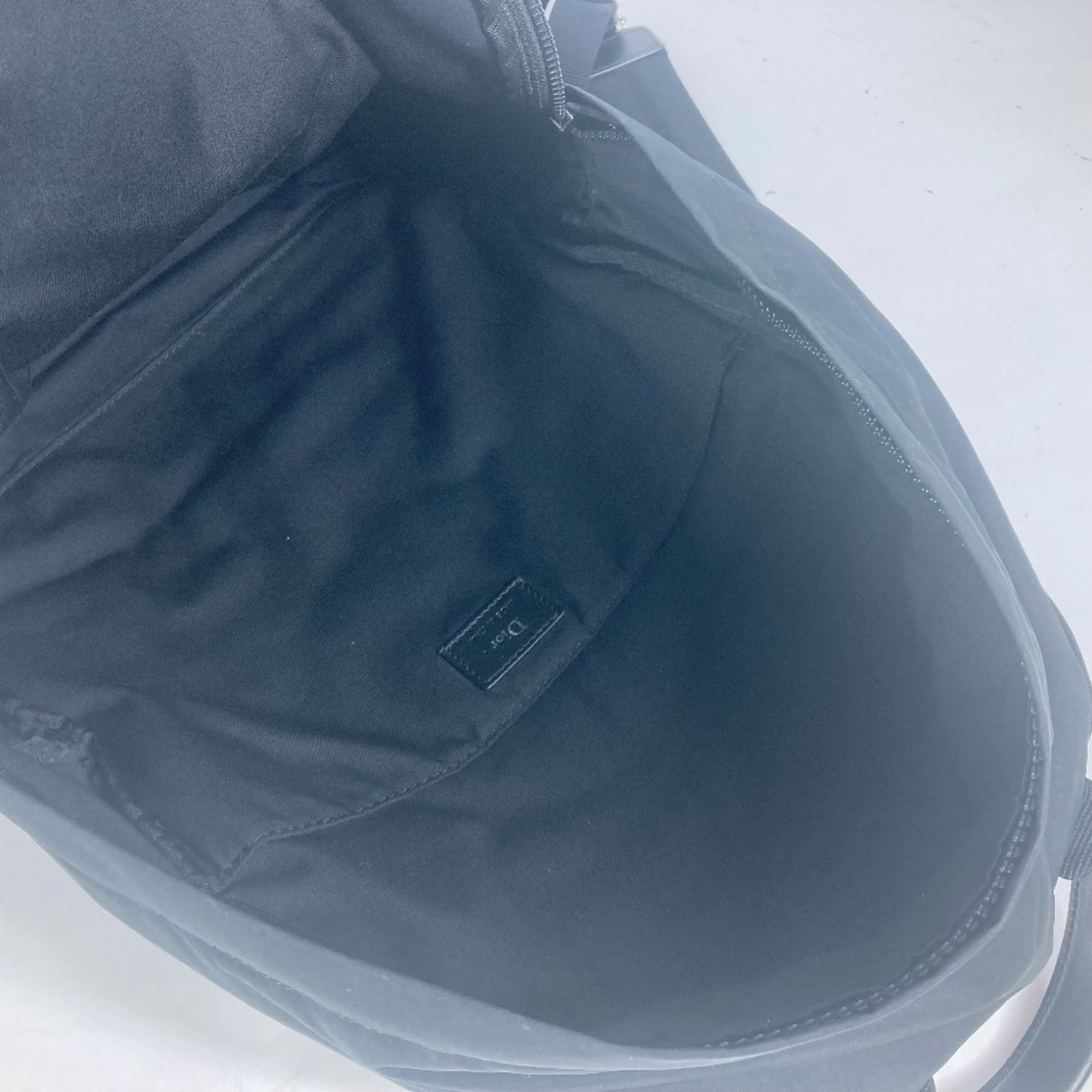 Christian Dior Black Nylon Backpack ()