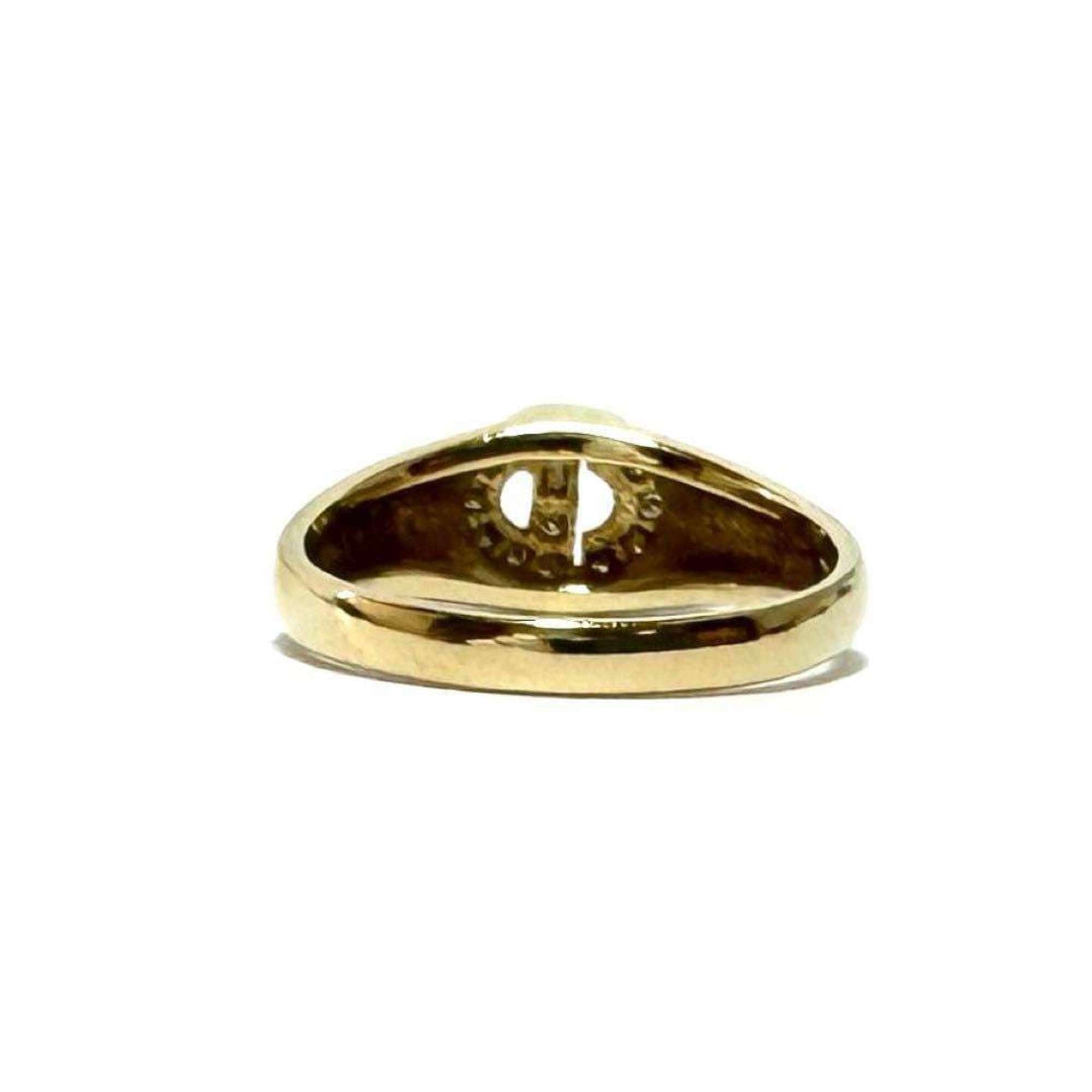 Christian Dior Gold Yellow Gold (18K) Band Ring ()