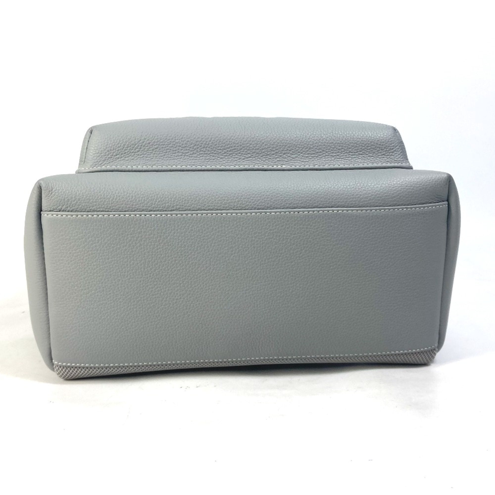 Christian Dior Gray Leather Backpack ()