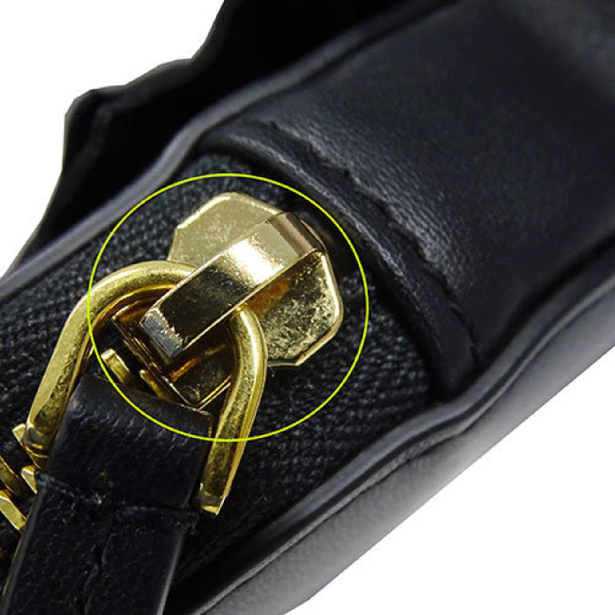 Christian Dior Black Leather Clutch Bag ()