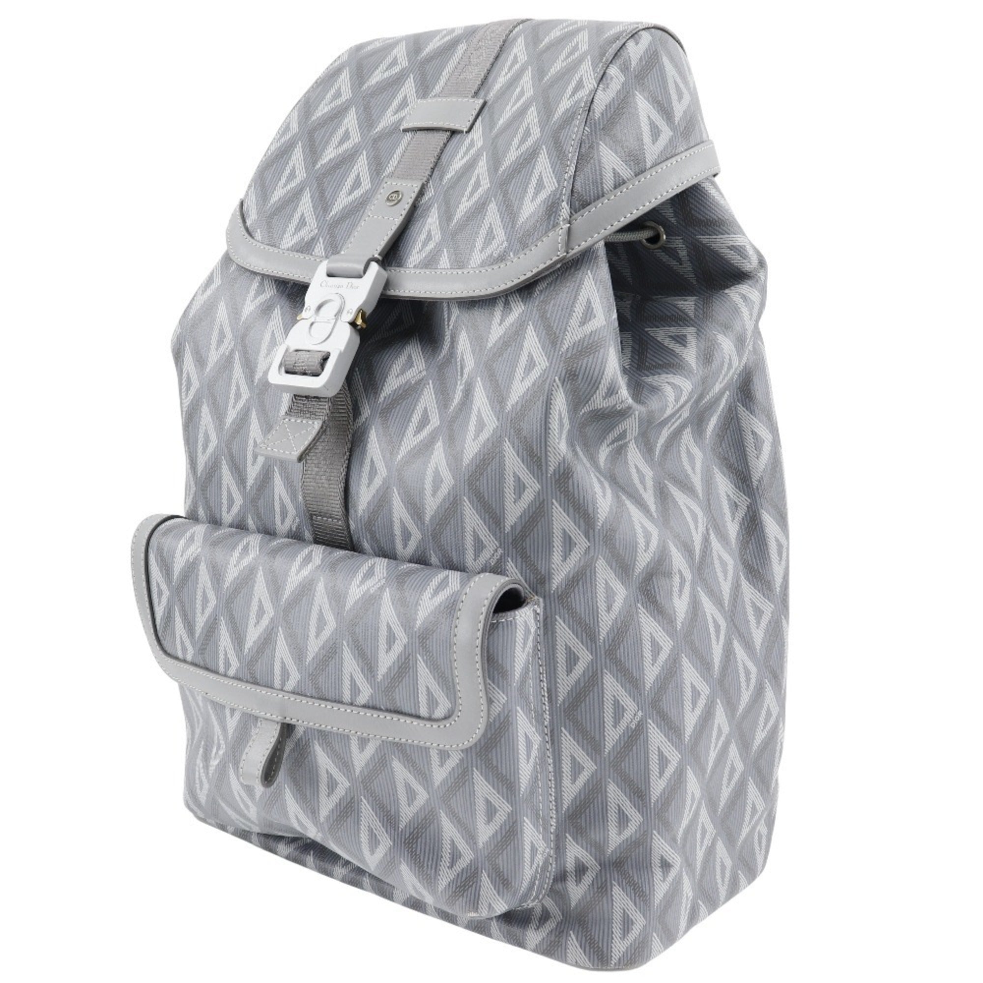 Christian Dior Gray Pvc Backpack ()