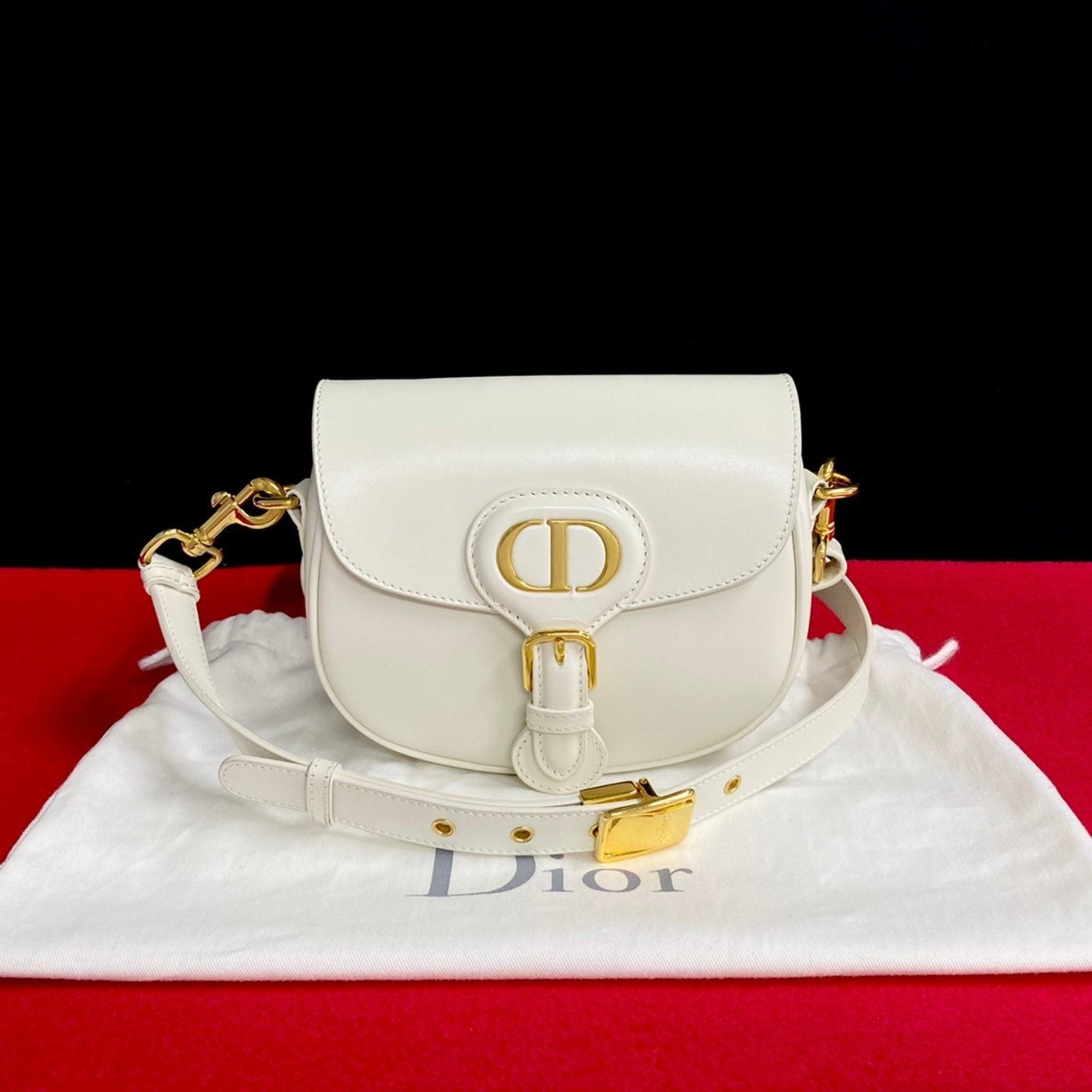Christian Dior White Shoulder Bag ()