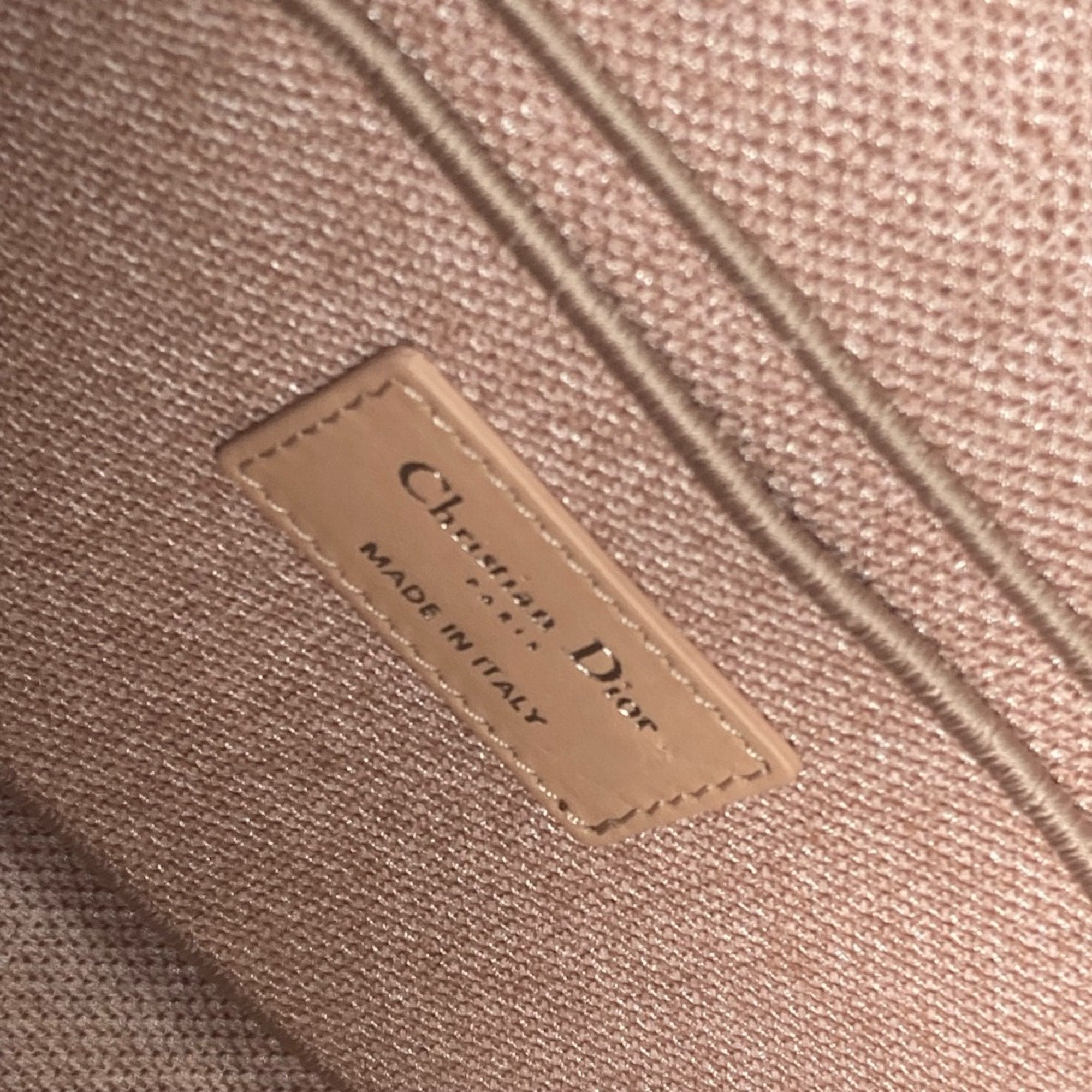 Christian Dior Pink Cloth Handbag ()