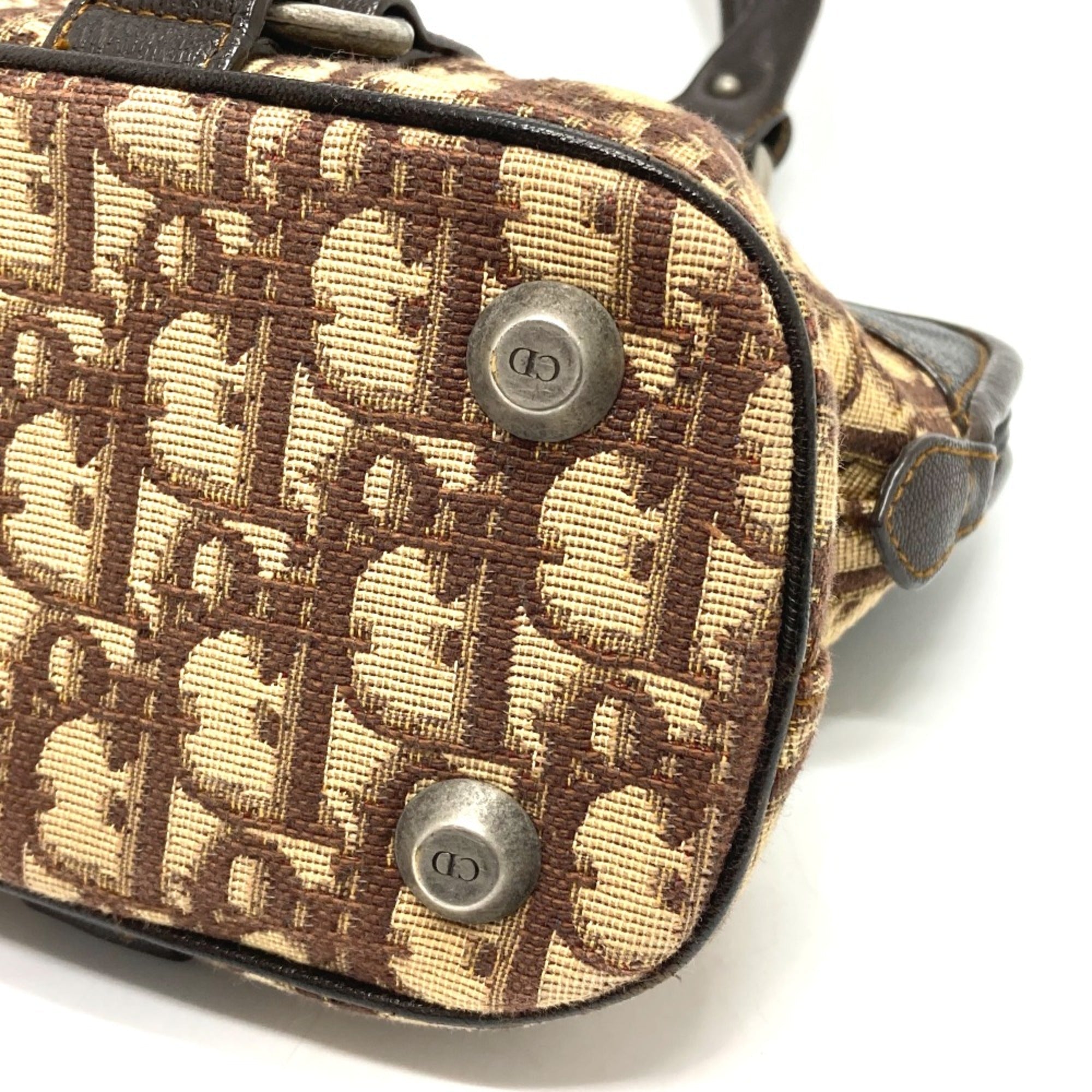 Christian Dior Brown Leather Handbag ()