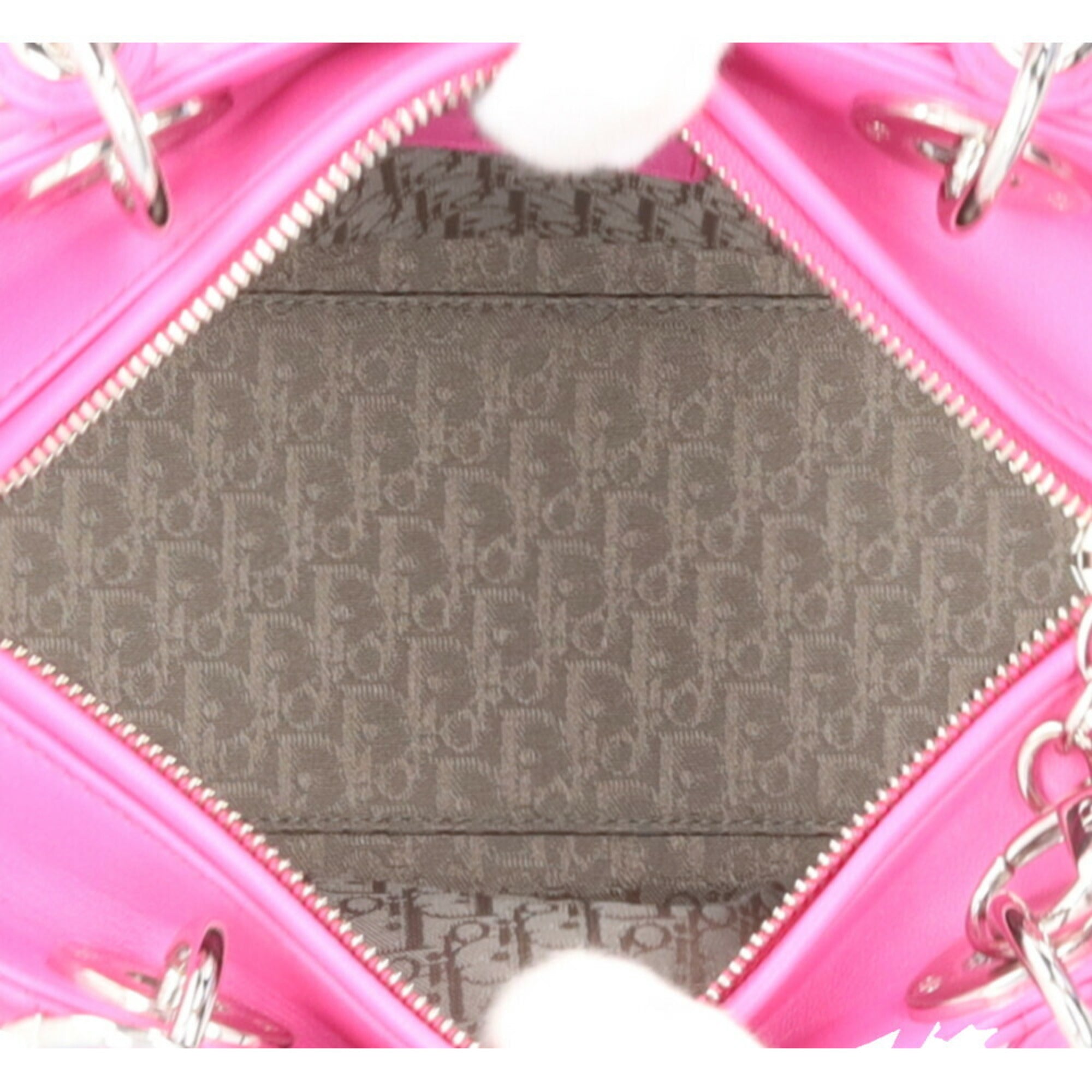 Christian Dior Lady Dior Pink Shoulder Bag ()