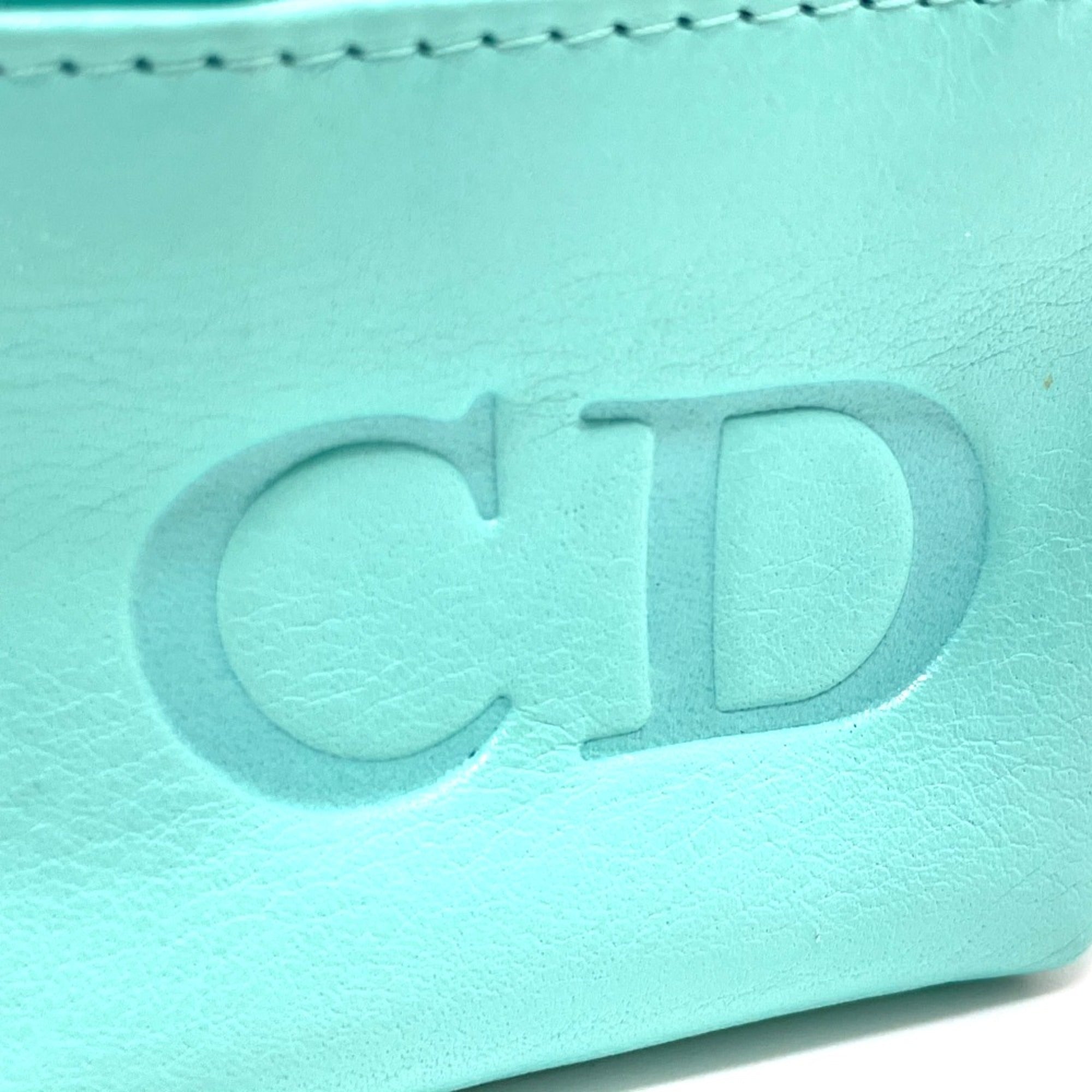 Christian Dior Blue Leather Handbag ()