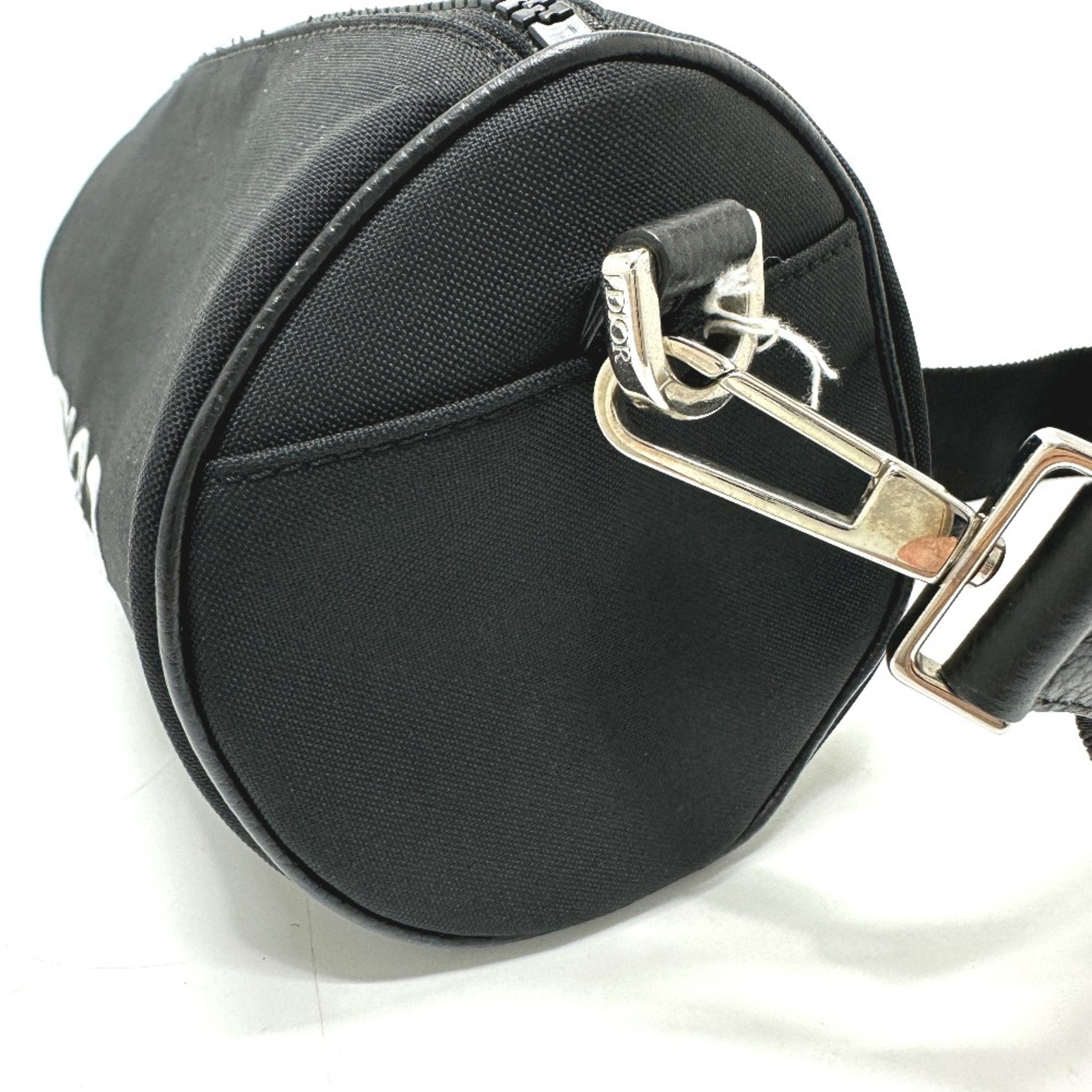 Christian Dior Black Leather Shoulder Bag ()