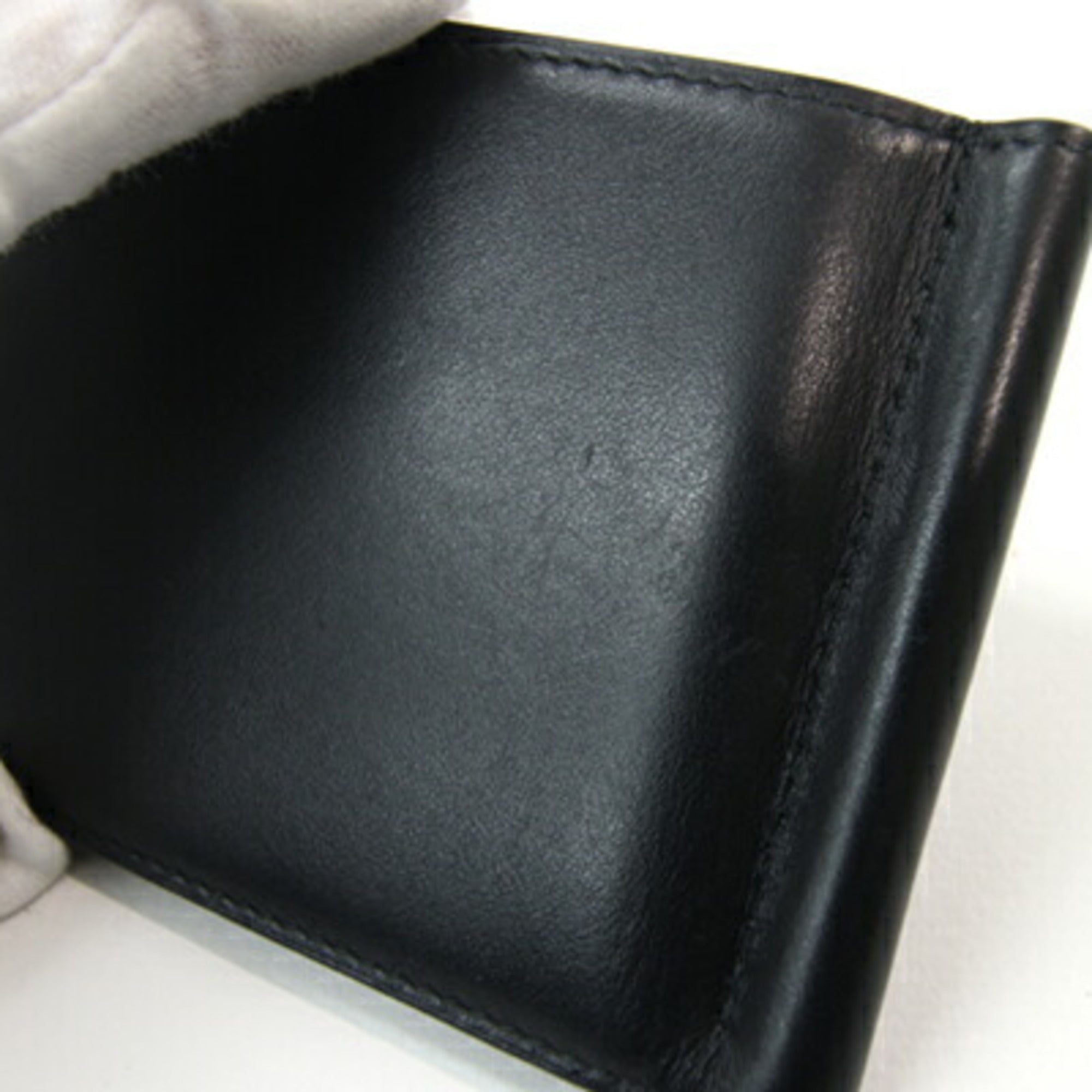 Christian Dior Black Leather Money Clip ()