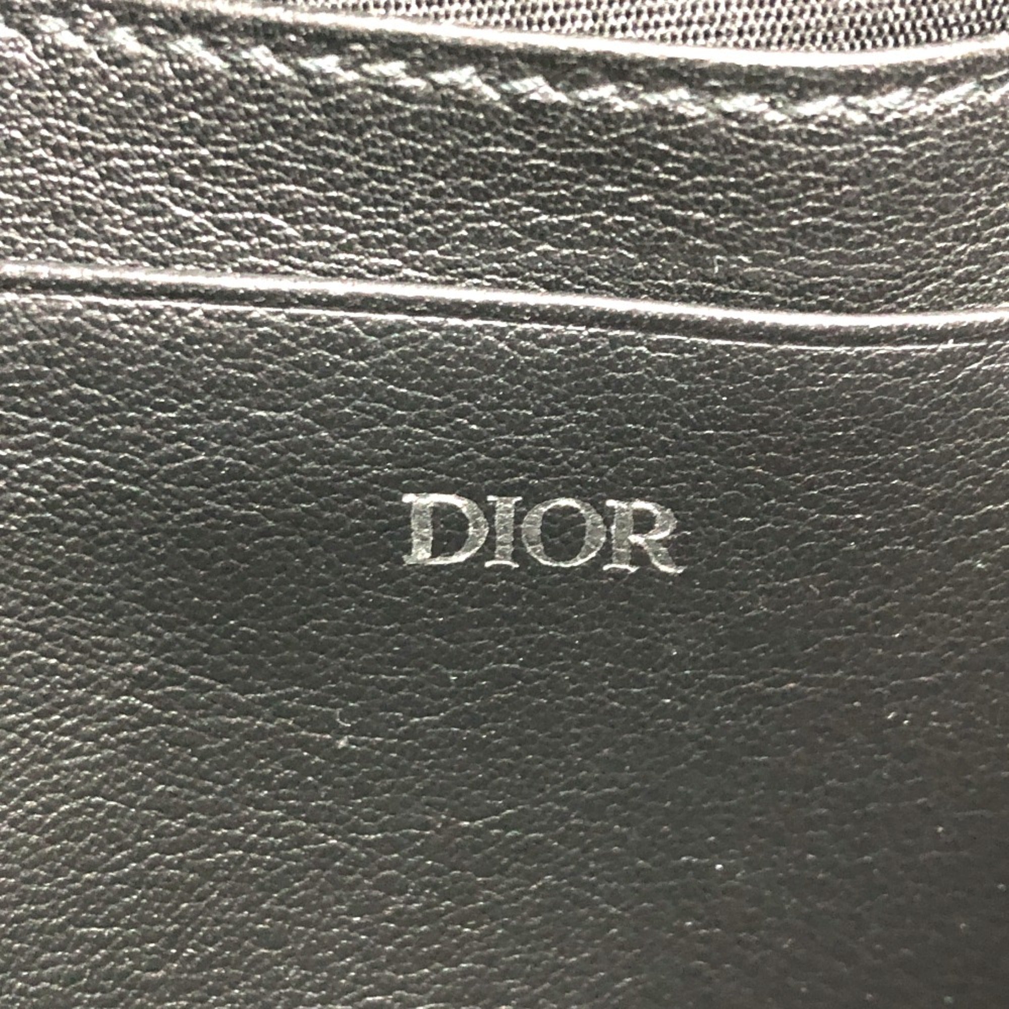 Christian Dior Navy Cloth Shoulder Bag ()