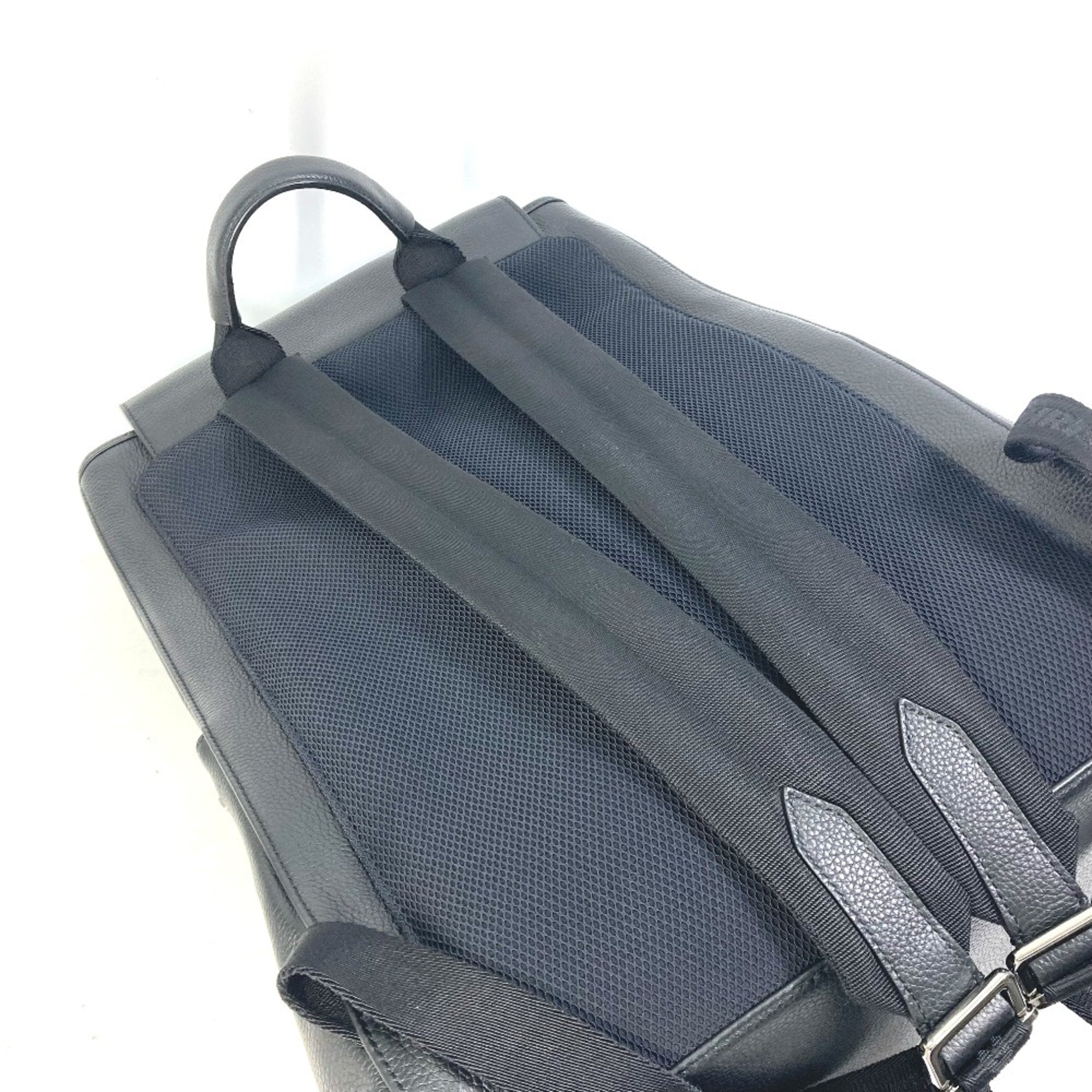 Christian Dior Black Leather Backpack ()