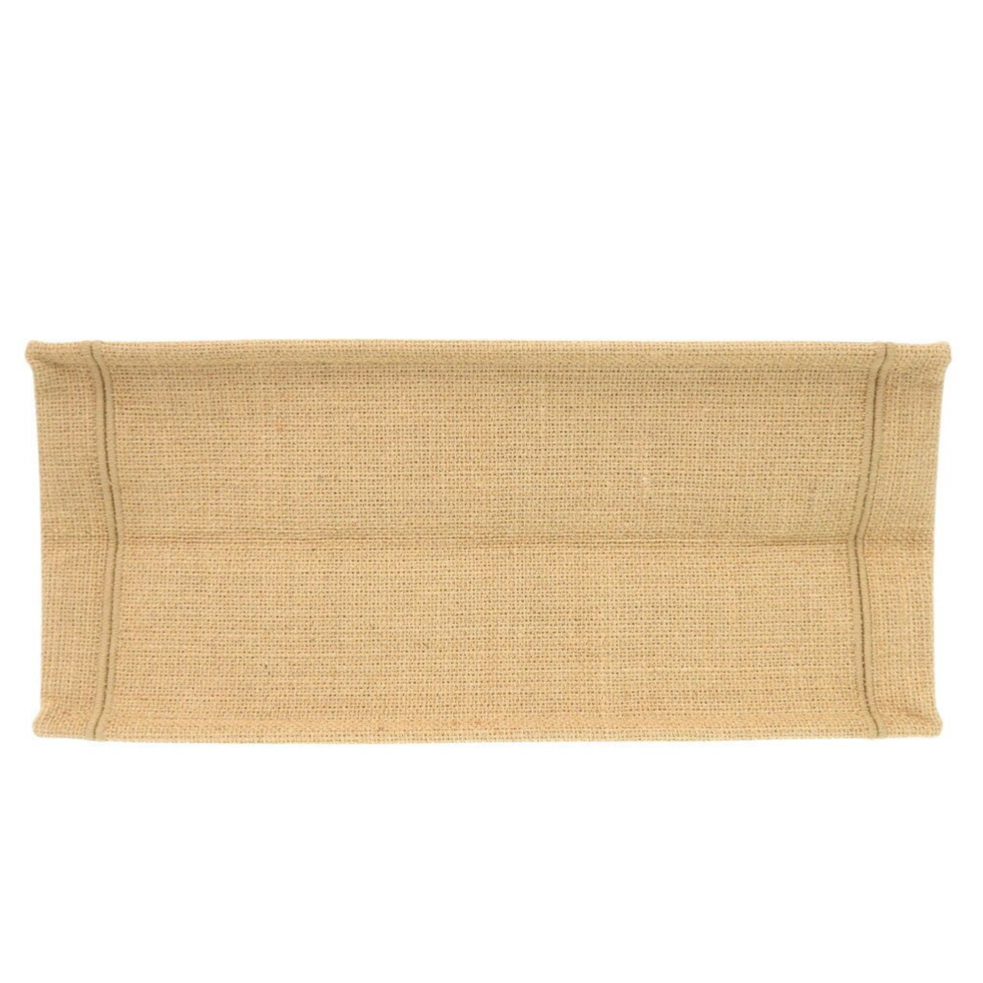 Christian Dior Beige Raffia Tote Bag ()