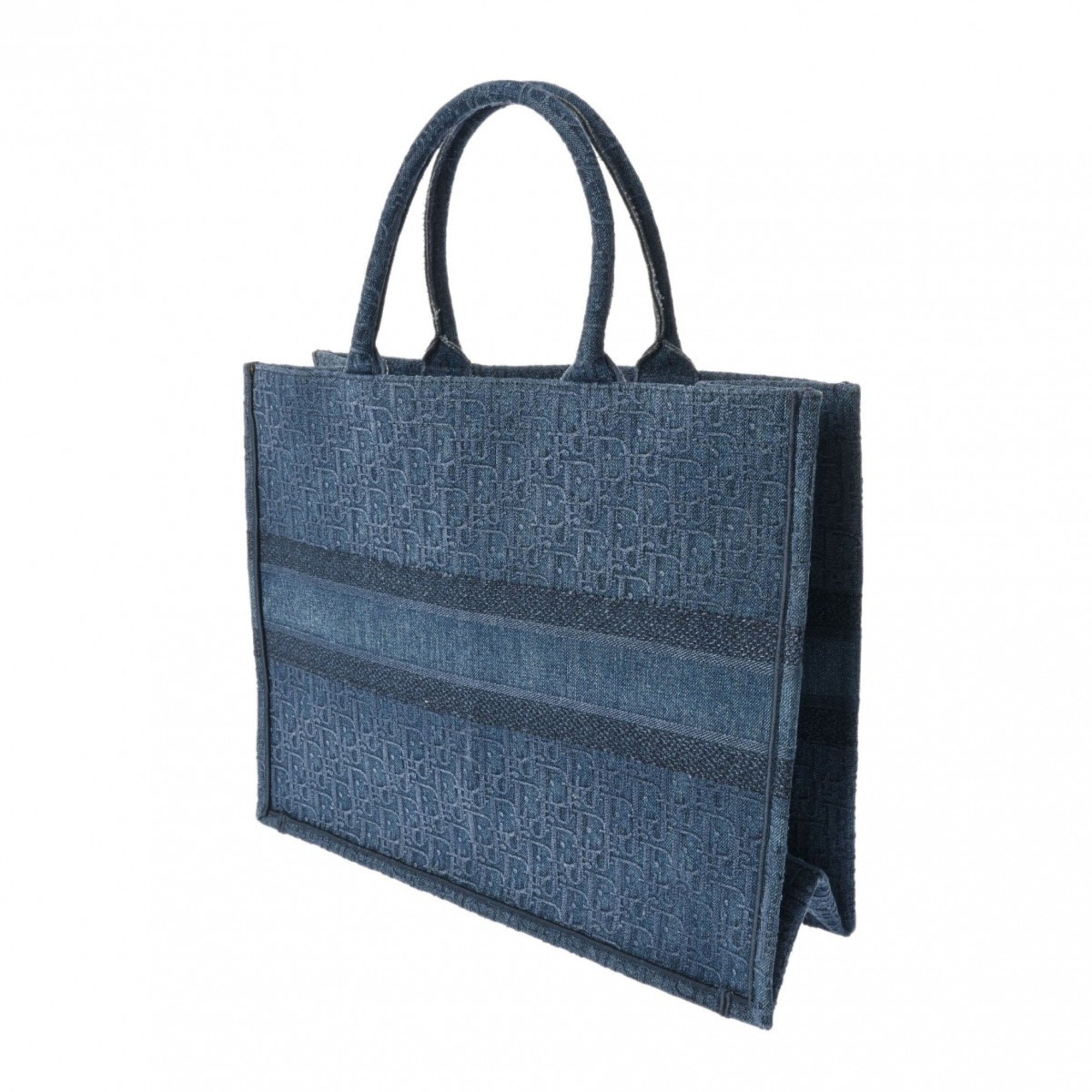 Christian Dior Blue Denim Handbag ()