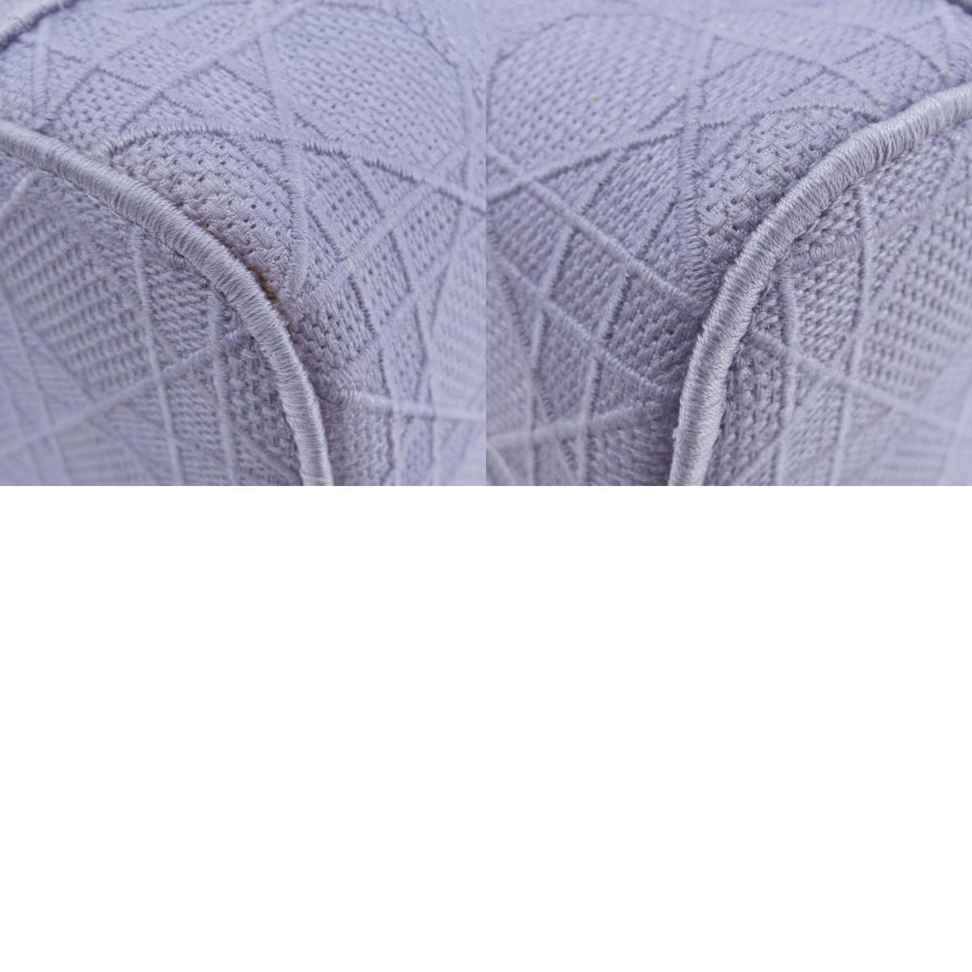 Christian Dior Blue Canvas Handbag ()