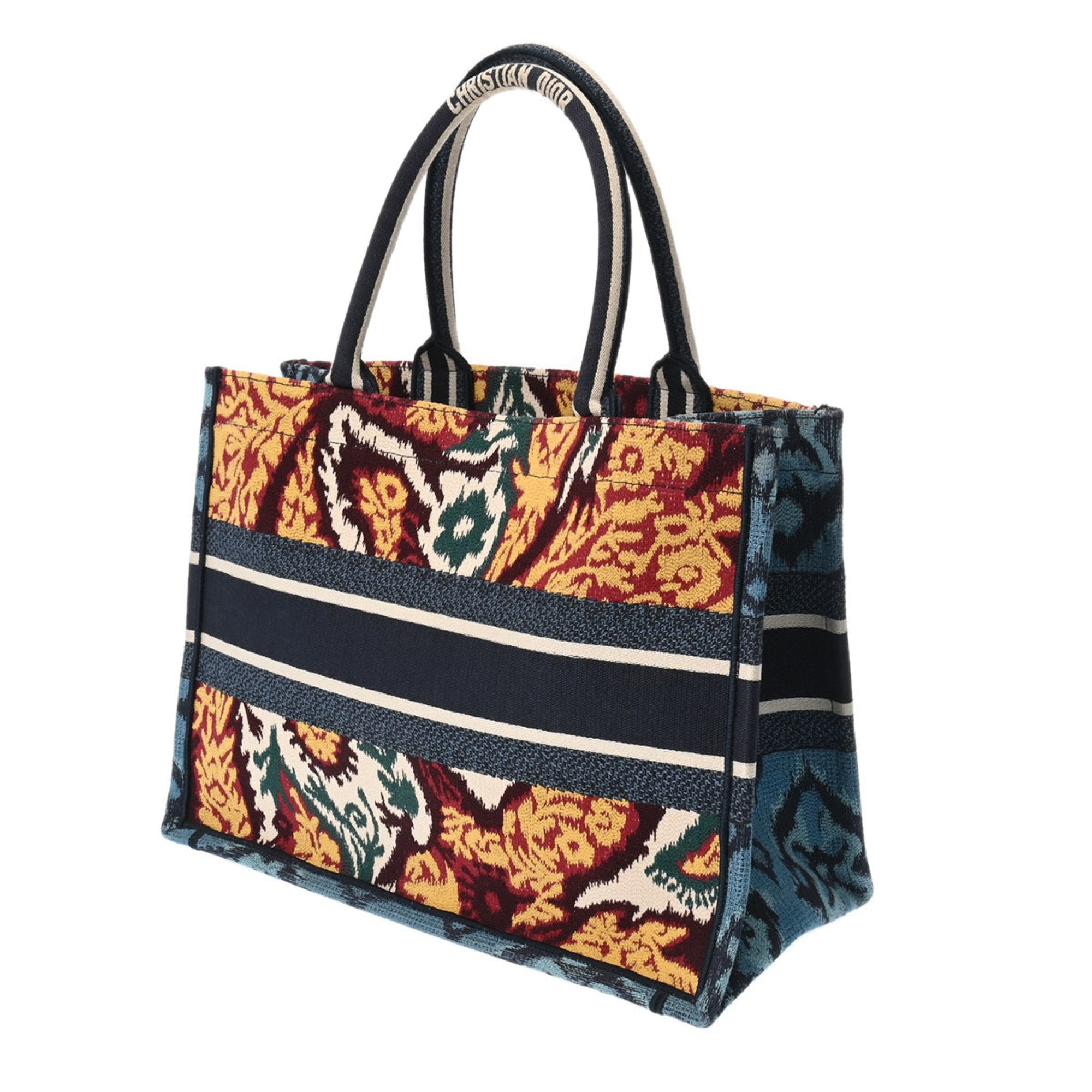 Christian Dior Multi-Color Jacquard Tote Bag ()