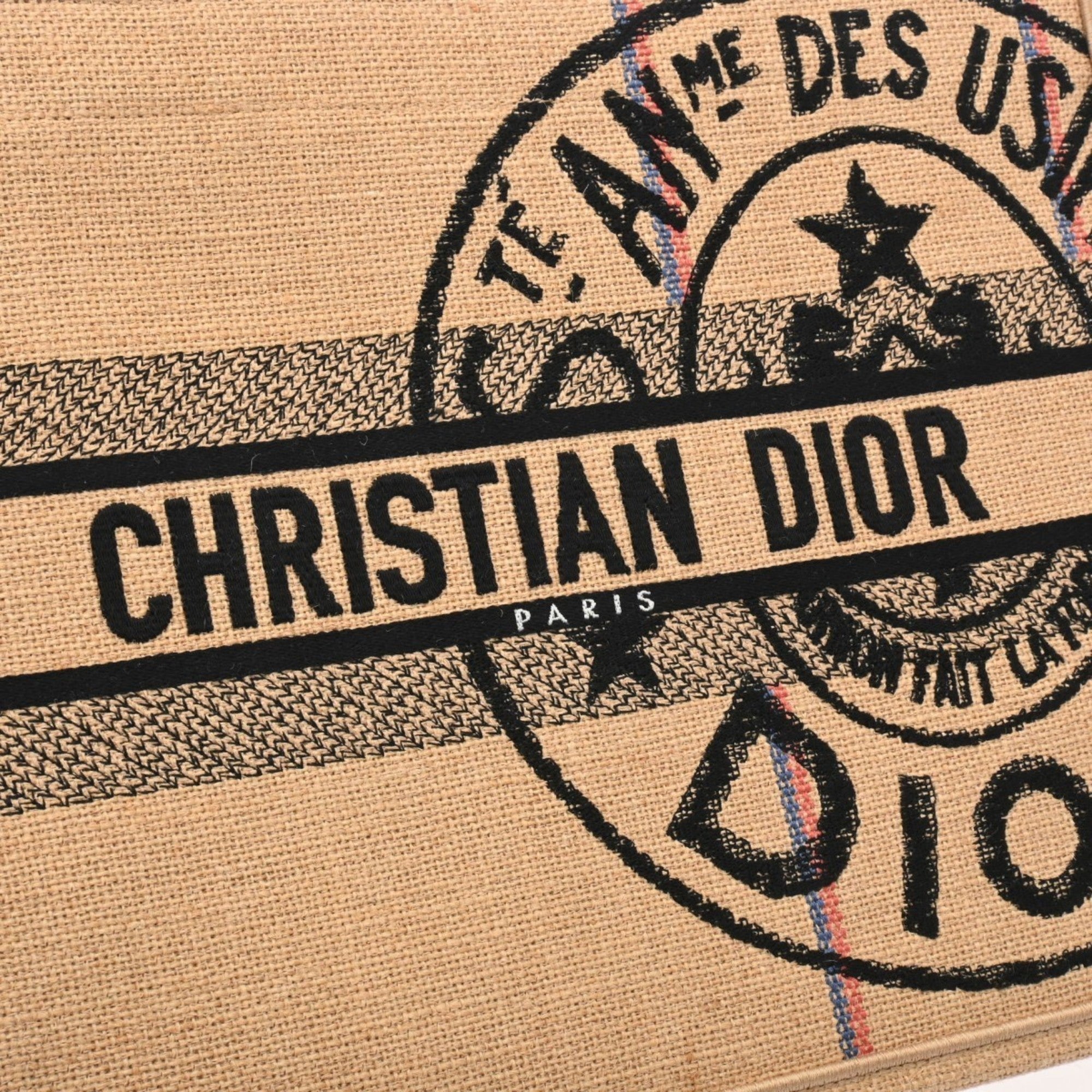 Christian Dior Beige Canvas Handbag ()