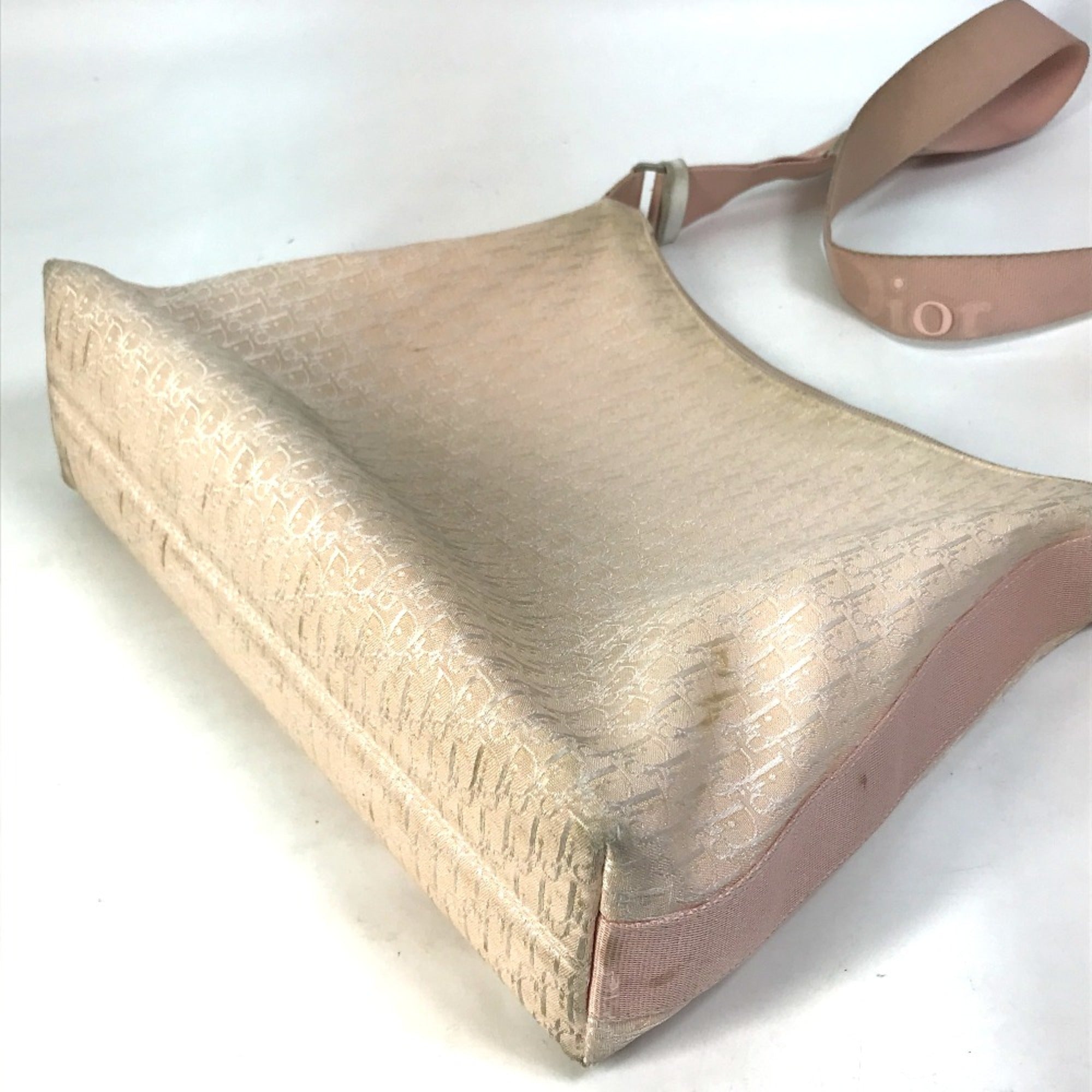 Christian Dior Pink Cloth Shoulder Bag ()