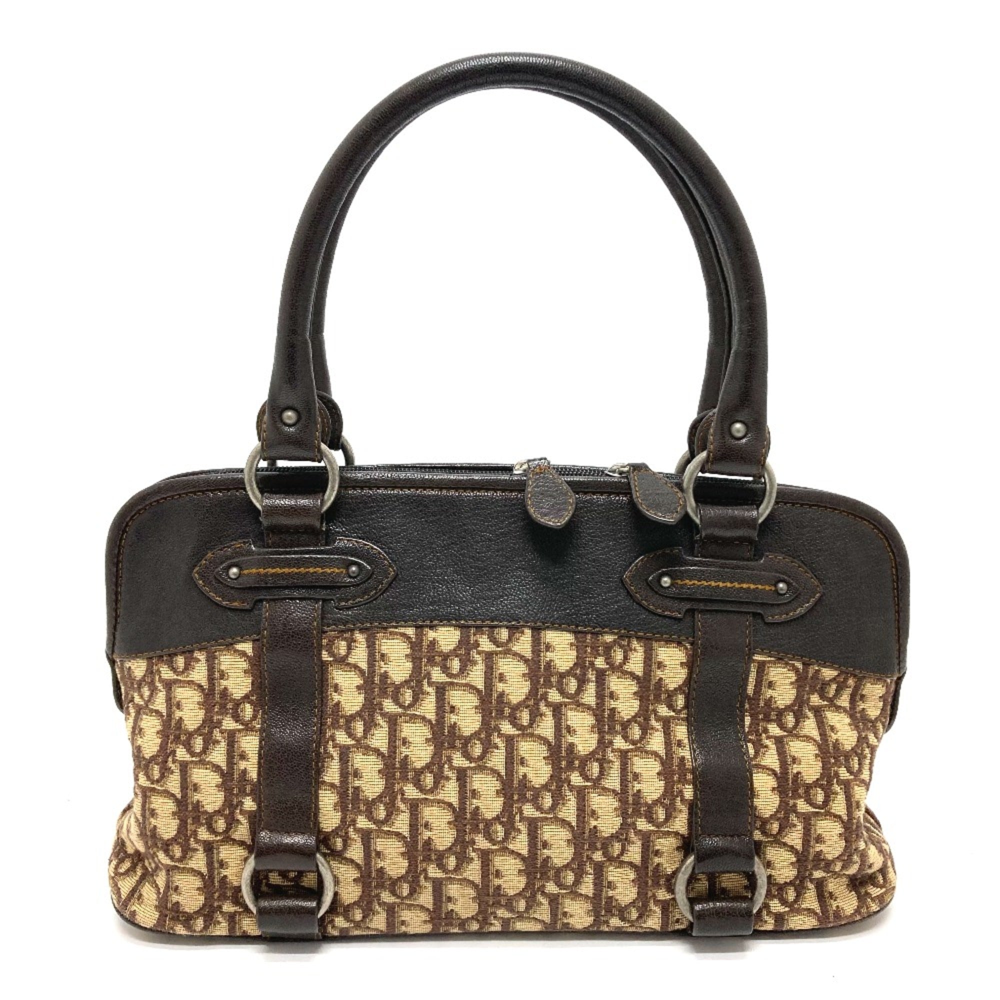 Christian Dior Brown Leather Handbag ()