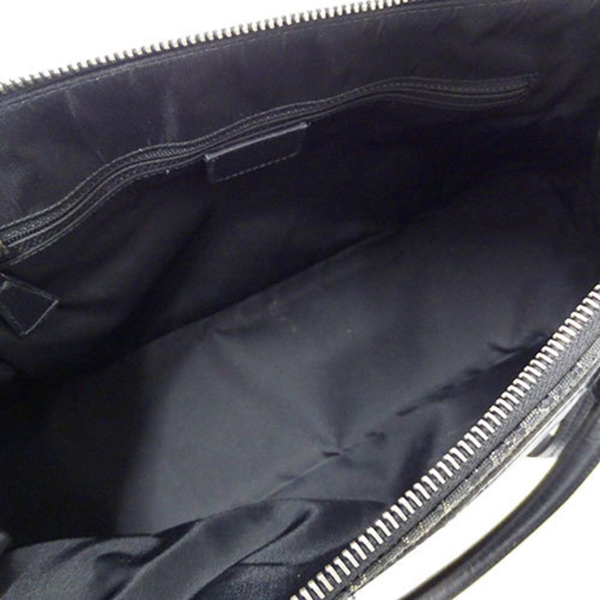 Christian Dior Black Canvas Handbag ()
