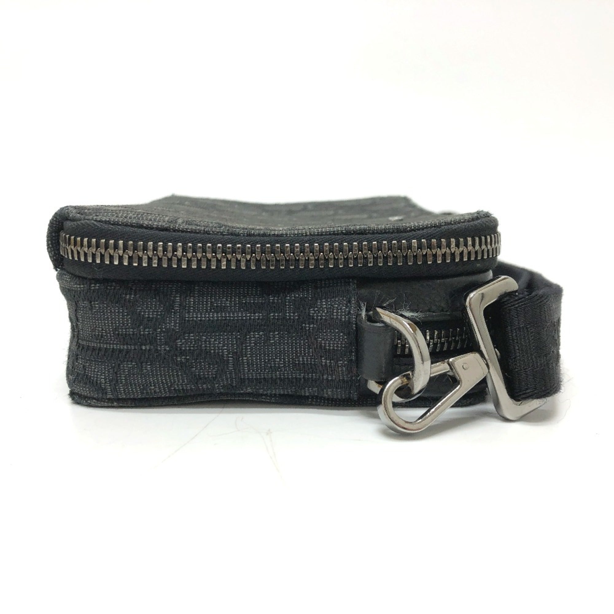 Christian Dior Navy Cloth Shoulder Bag ()