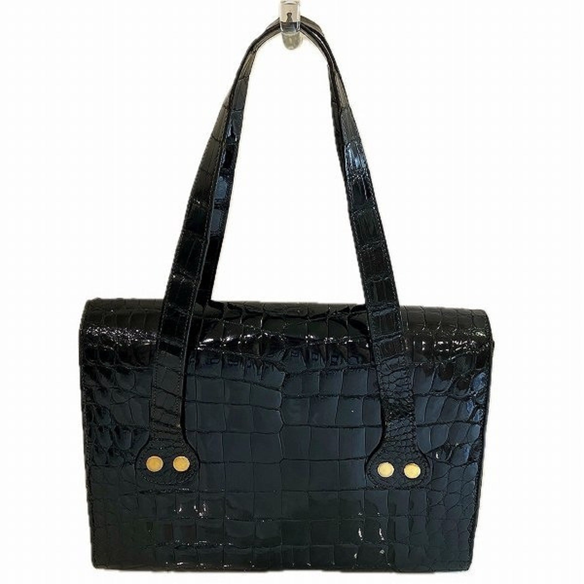 Christian Dior Black Leather Handbag ()