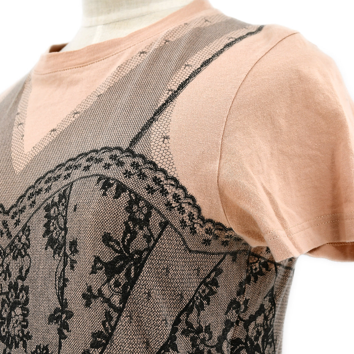 Christian Dior Summer 2006 trompe l'oeil-print cotton T-shirt #42