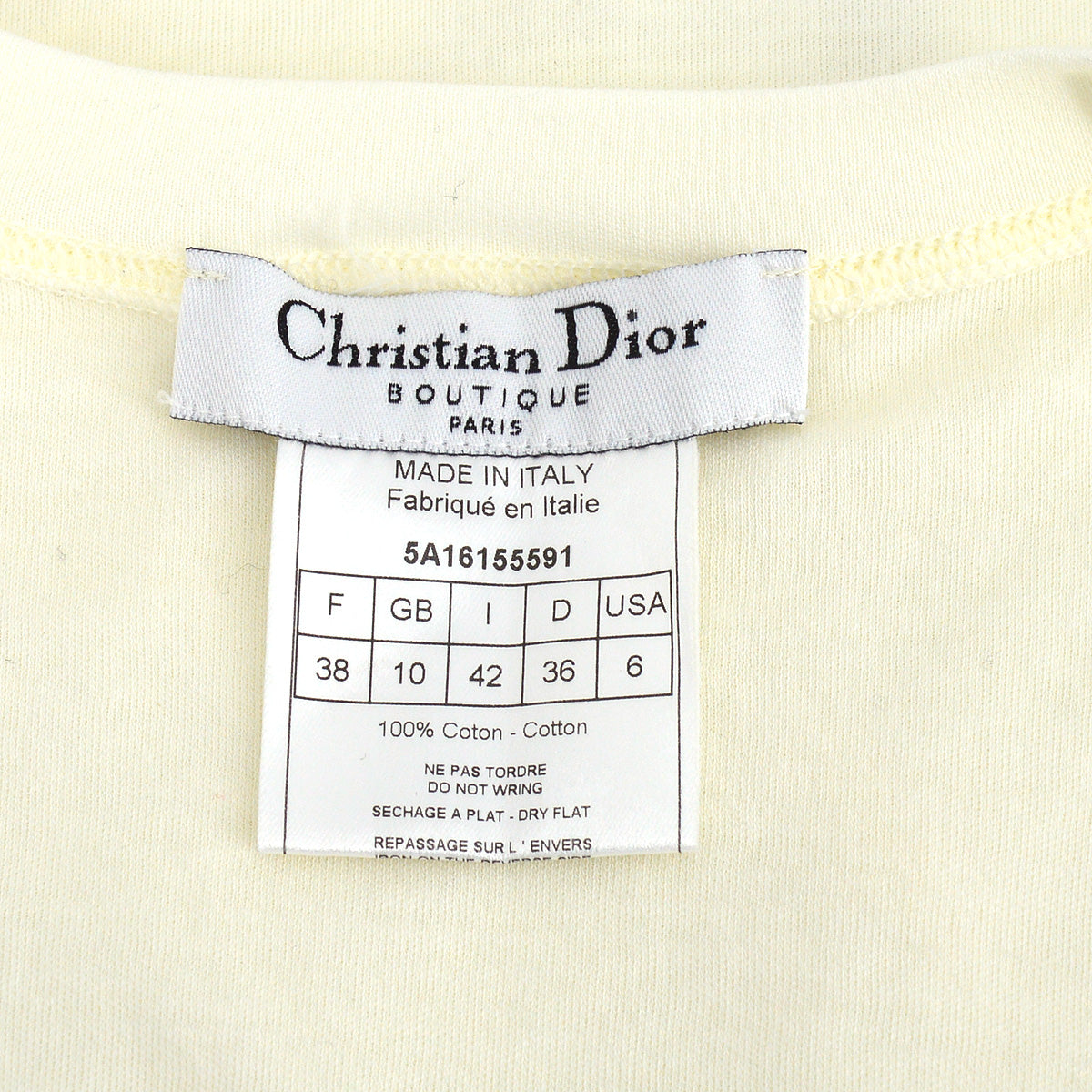 Christian Dior Fall 2005 graphic-print cotton T-shirt #38