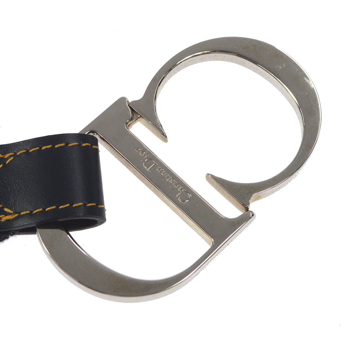 Christian Dior 2004 Navy Trotter Belt #85