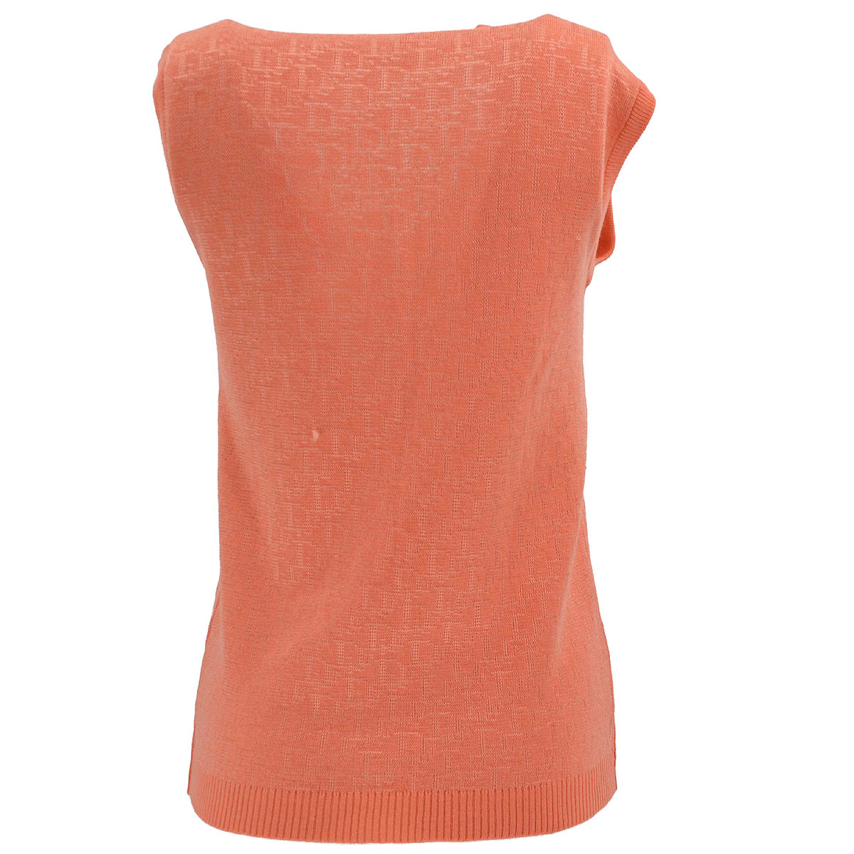 Christian Dior 1980s Trotter-jacquard V-neck vest #L