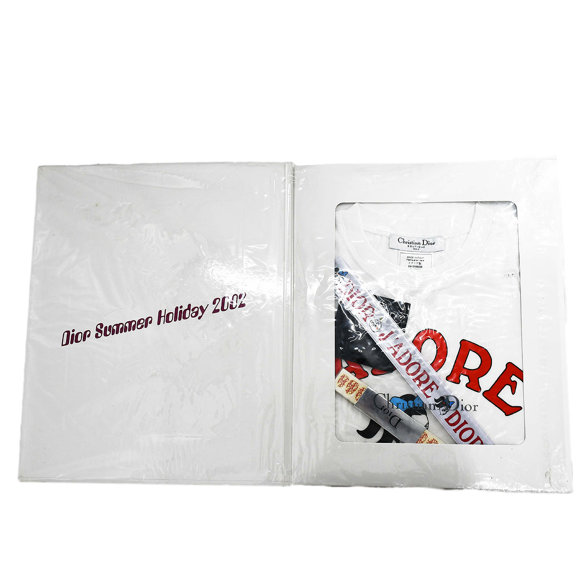 Christian Dior 2002 John Galliano graphic-print cotton T-shirt set #38