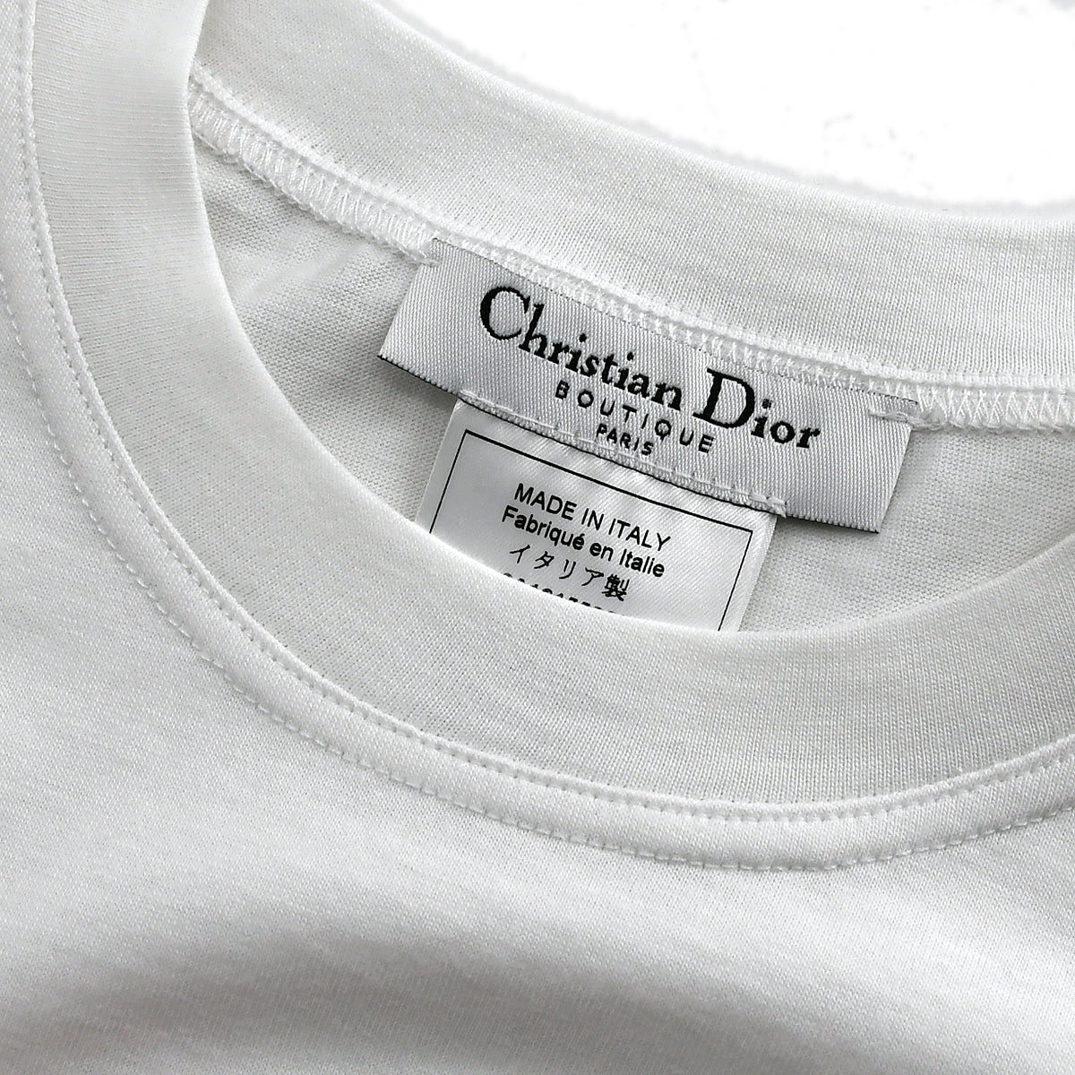 Christian Dior 2002 John Galliano graphic-print cotton T-shirt set #38