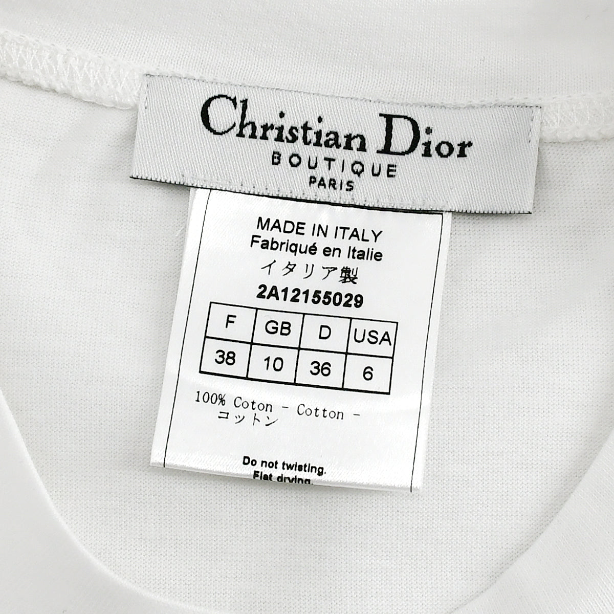 Christian Dior 2002 John Galliano graphic-print cotton T-shirt set #38