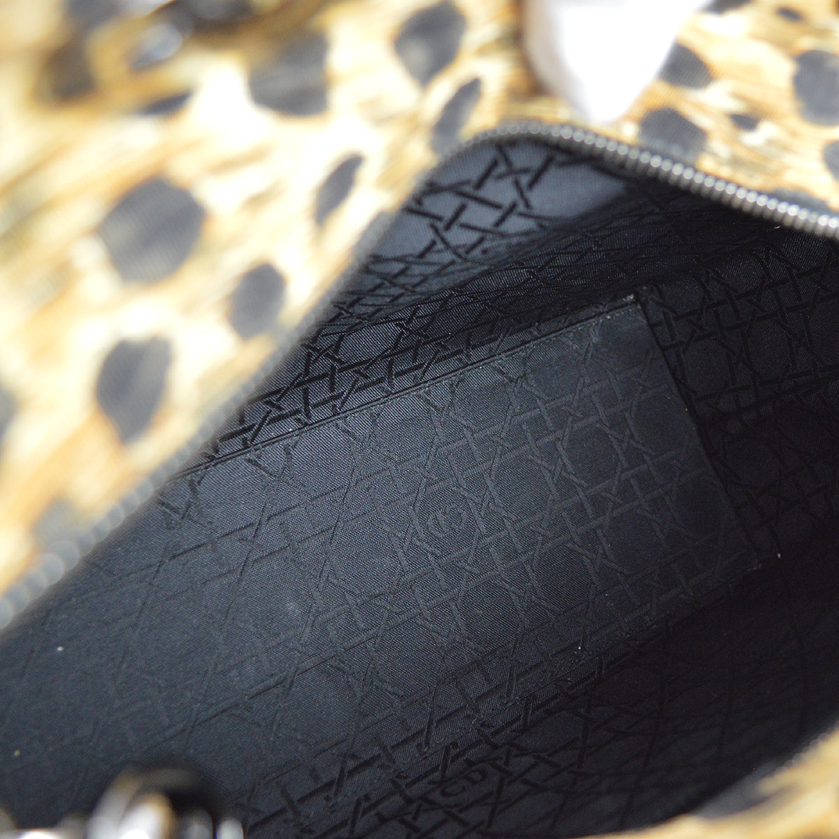 Christian Dior 1999 Cheetah Large Lady Dior Bag