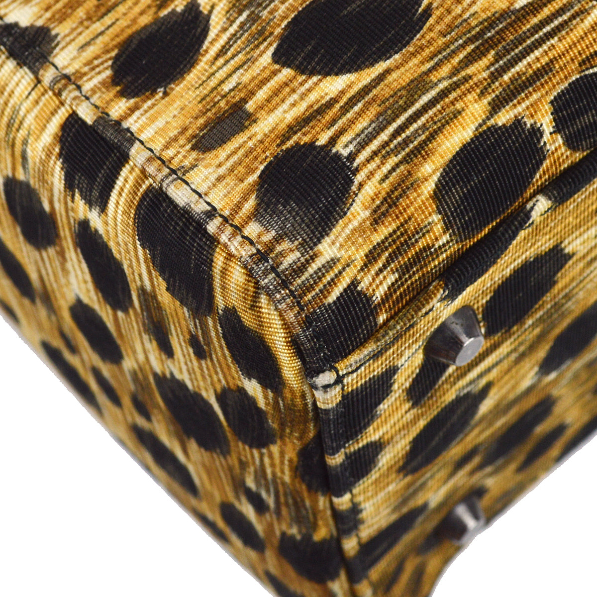 Christian Dior 1999 Cheetah Large Lady Dior Bag