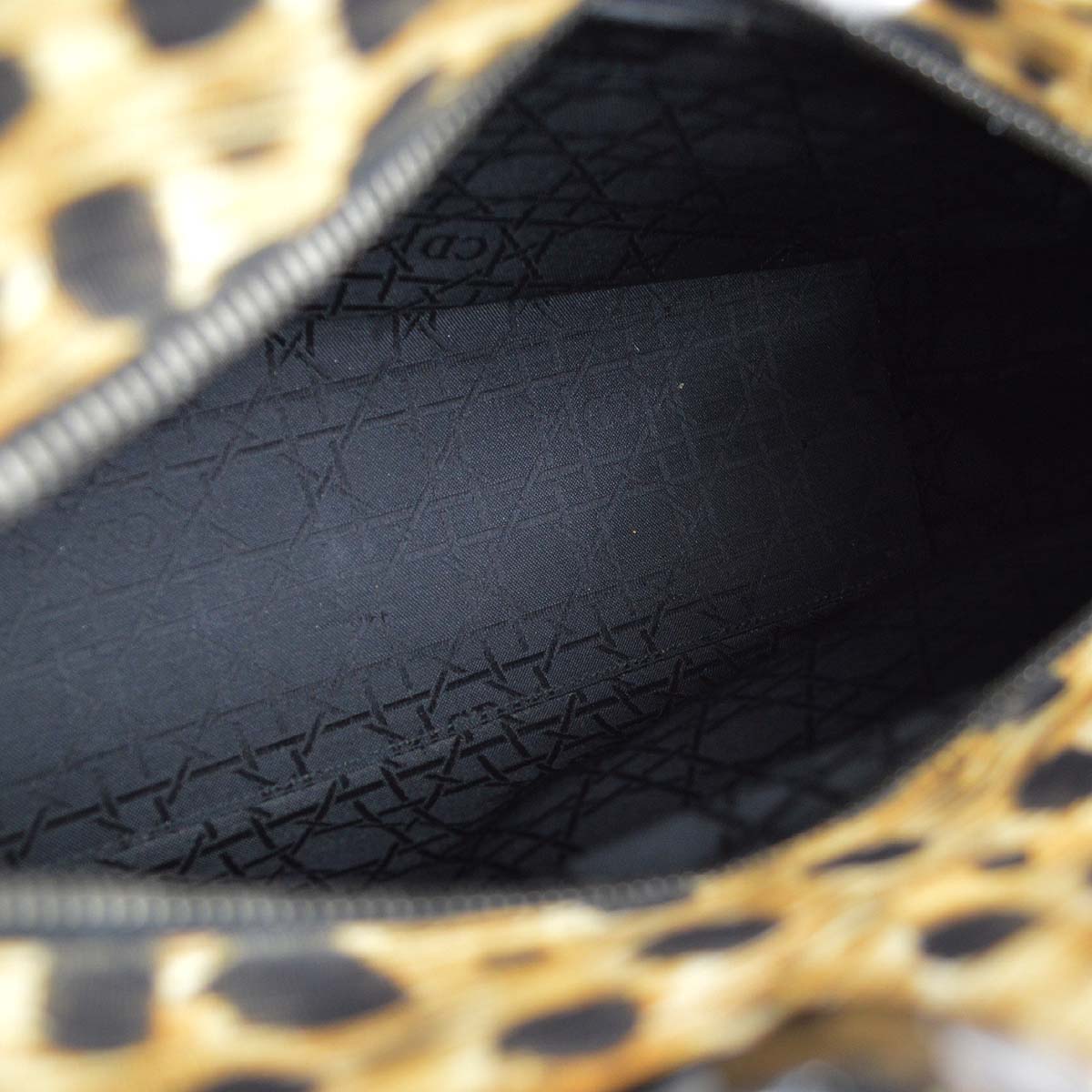 Christian Dior 1999 Cheetah Large Lady Dior Bag