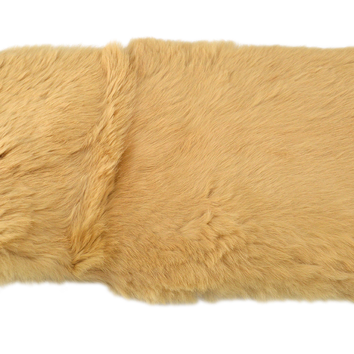 Christian Dior Beige Fur Scarf Stole Small Good