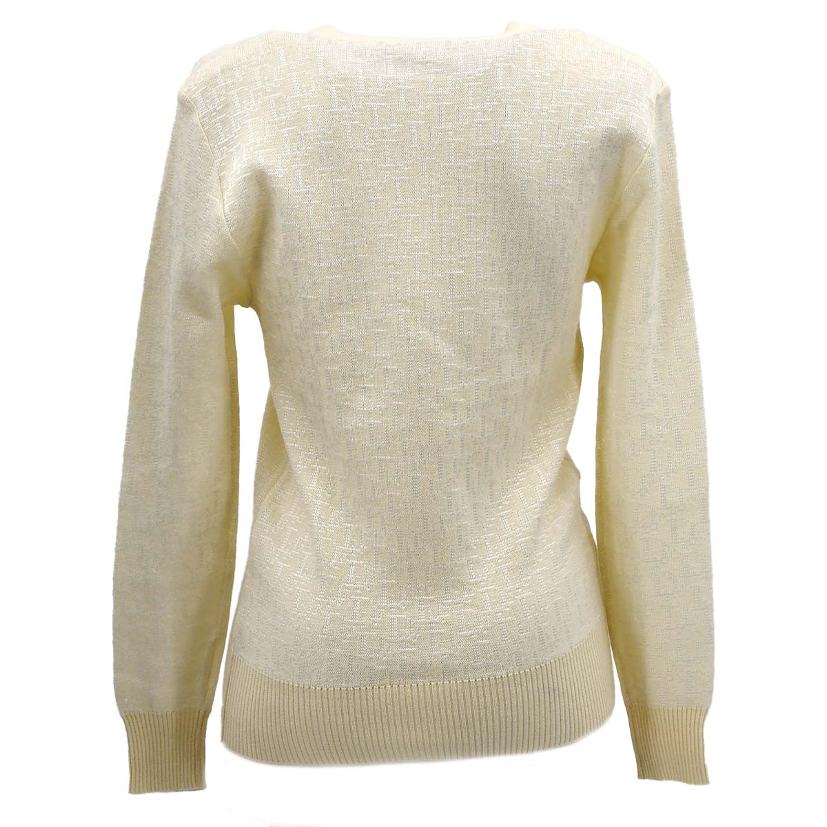 Christian Dior 1980s Trotter wool jumper