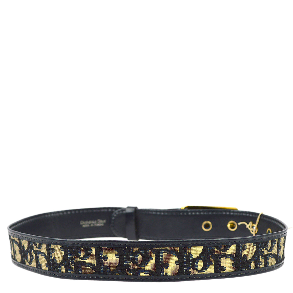 Christian Dior 1980s Trotter Belt #65
